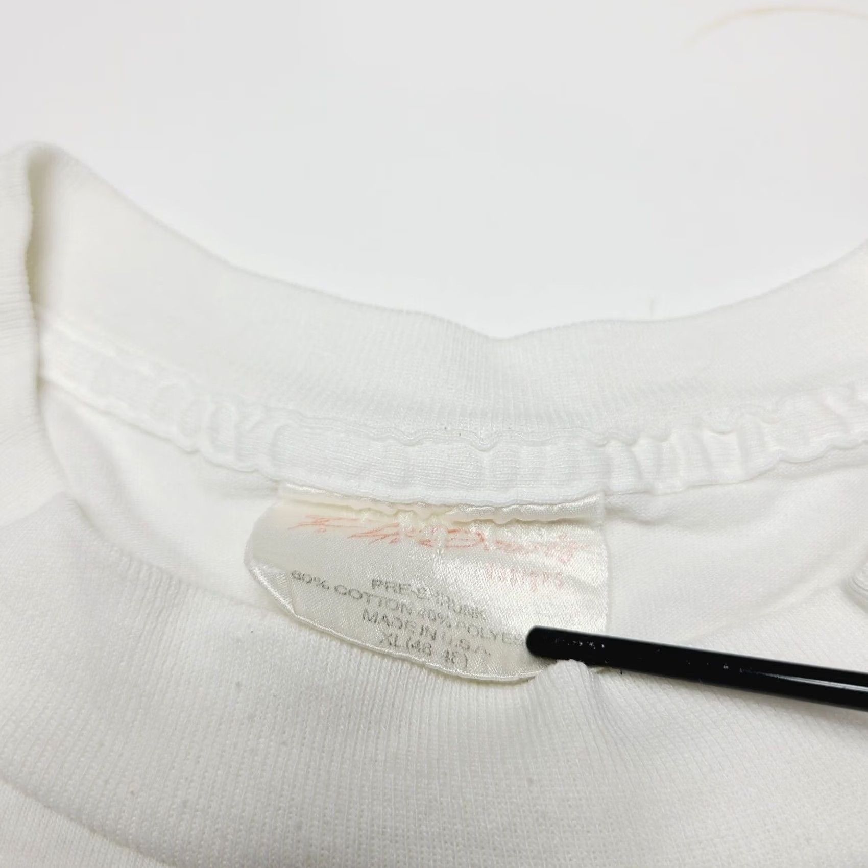 Vintage VINTAGE F.H. Davis Protect Our Ocean Single Stitch Men’s T-Shirt XL White Crew Neck Long Sleeve Shirt 90s Mens Clothing Vintage Mens XL Shirt Size US XL / EU 56 / 4 - 7 Thumbnail
