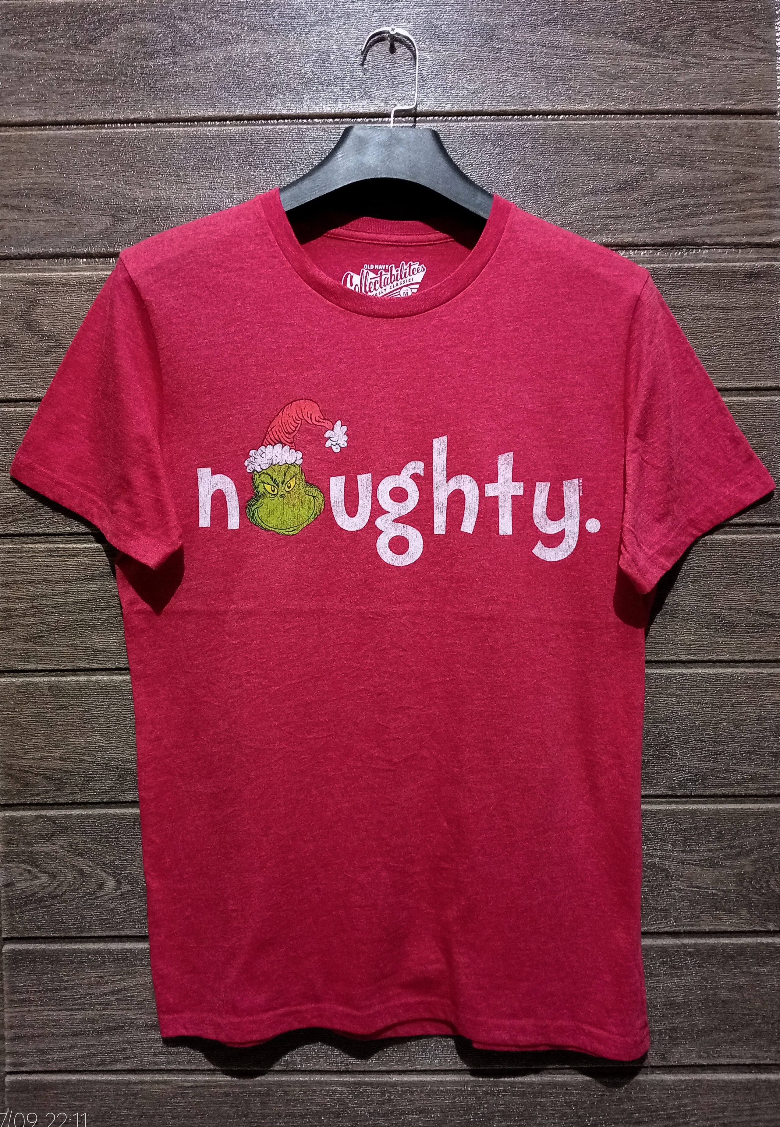 Cartoon Network The Grinch Naughty Old Navy Collectabilitees Tee Size US M / EU 48-50 / 2 - 1 Thumbnail