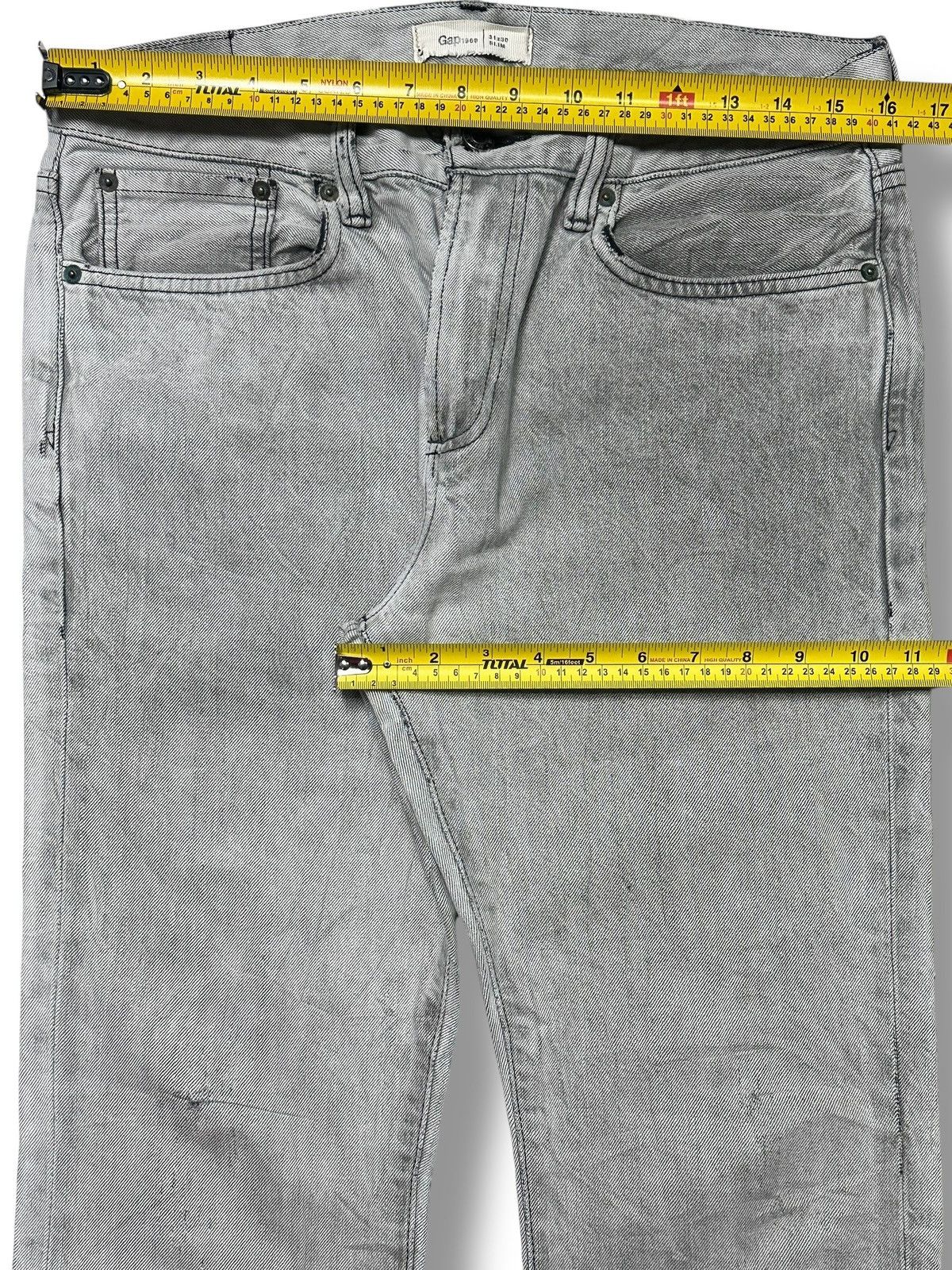 Gap Gap Vintage Rare Colour Slim Loose With Faded Wash Size US 32 / EU 48 - 14 Thumbnail