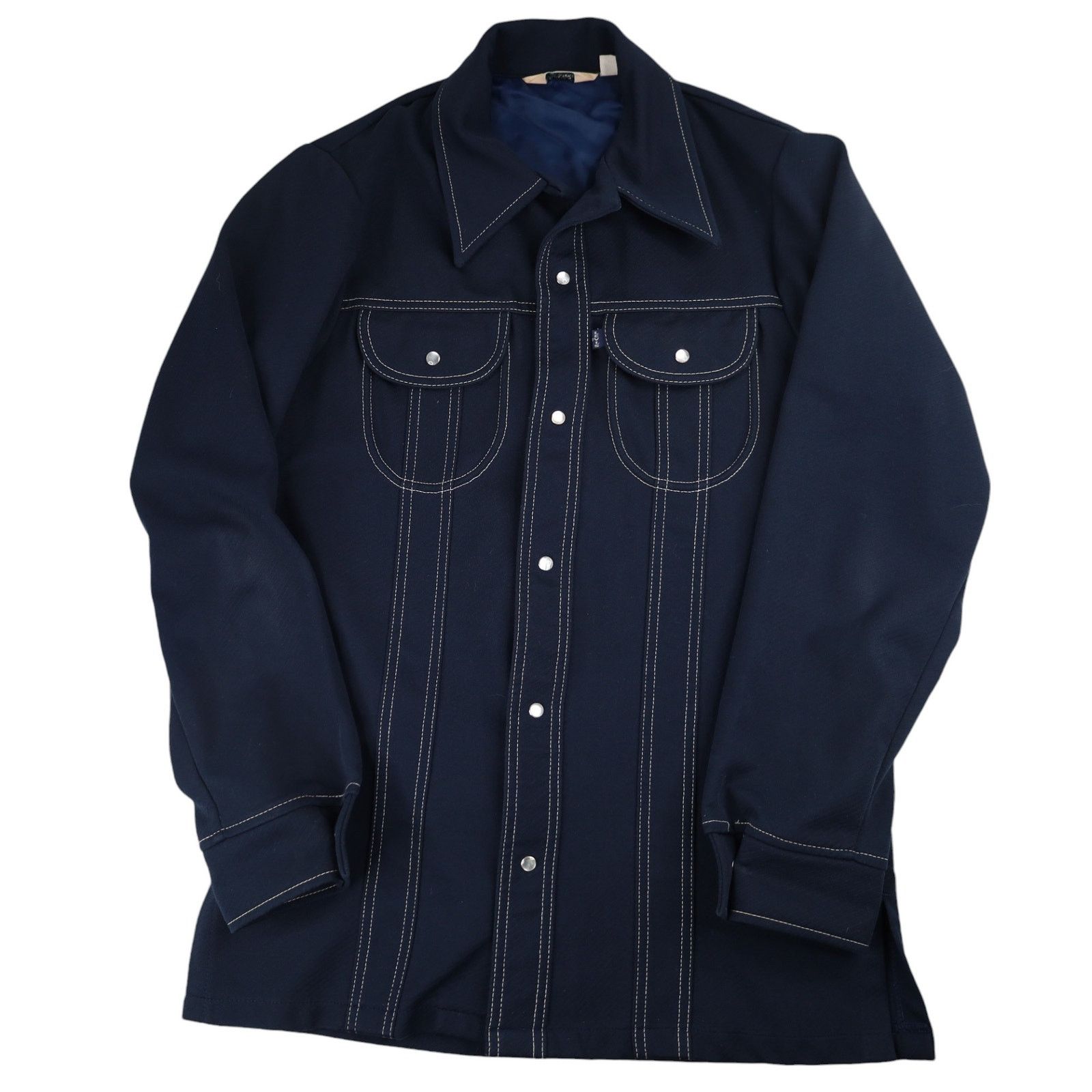 Levi s Vintage Levis Panatela Pearl Snap Big Collar Western Sports jacket Grailed