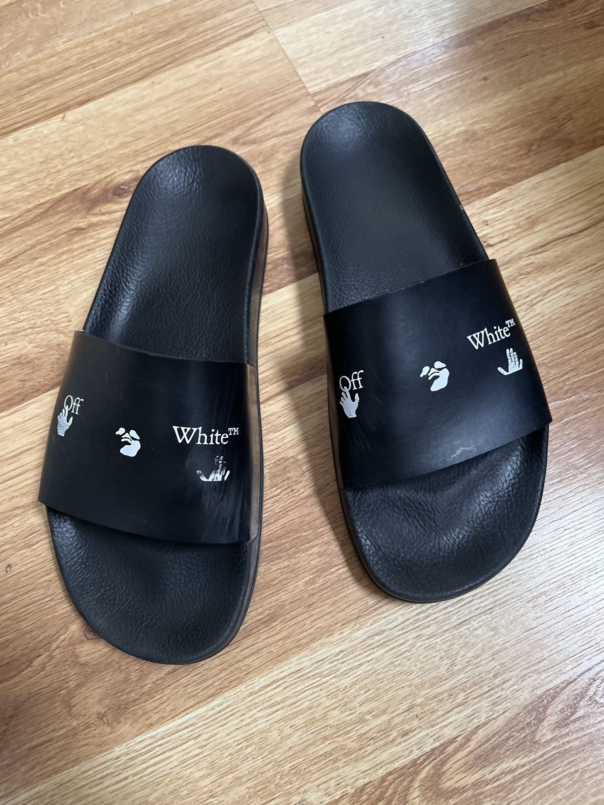 Off-White Off white slides Size US 11 / EU 44 - 1 Thumbnail