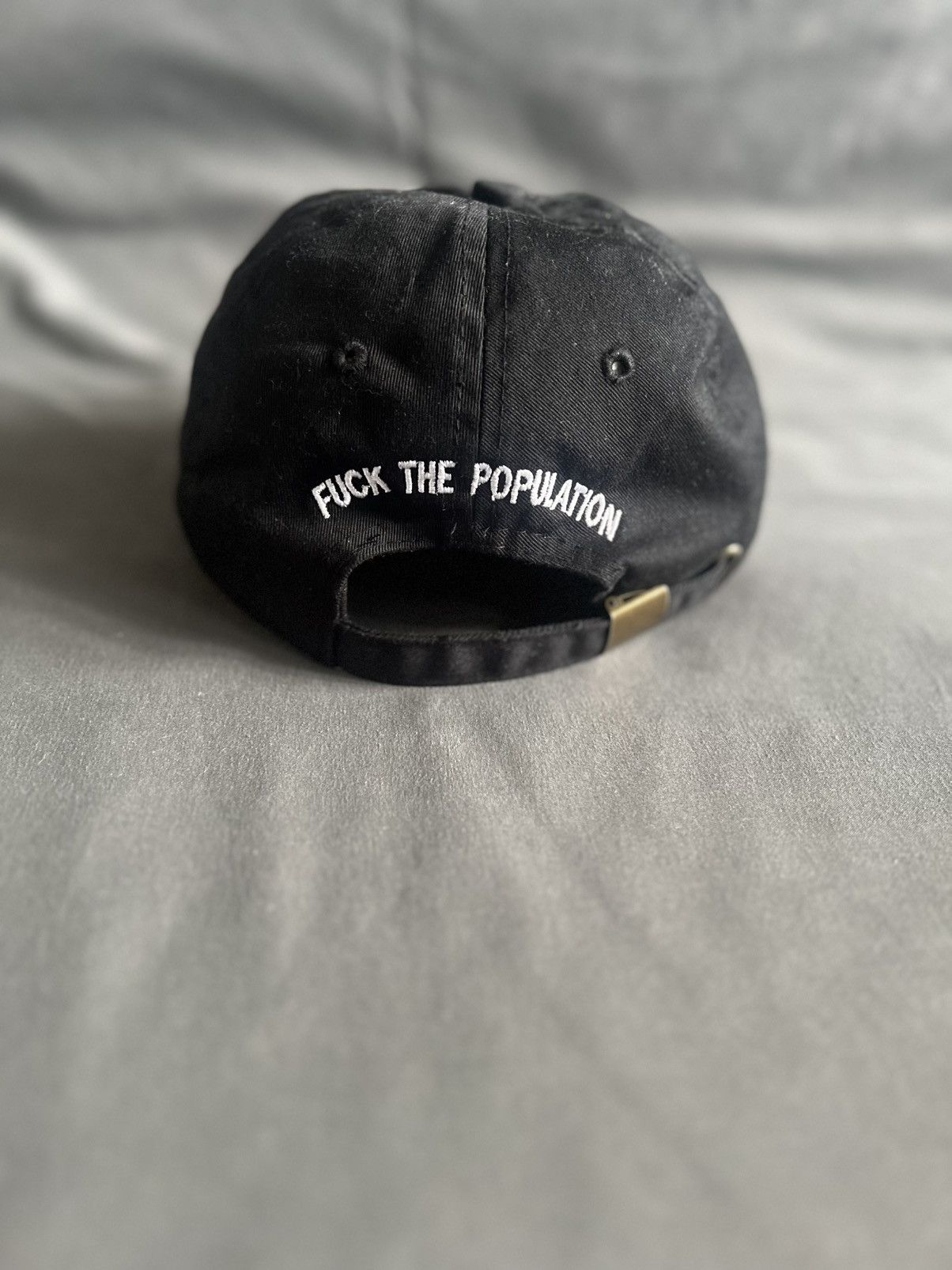 Fuck The Population FTP hat black Size ONE SIZE - 3 Thumbnail