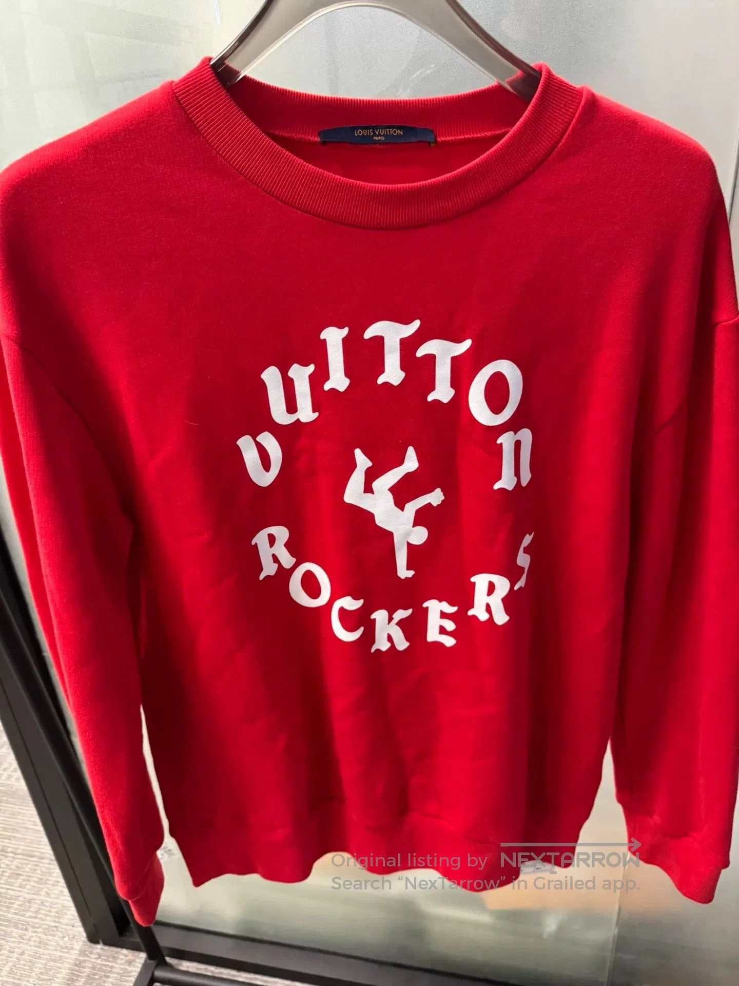 Louis Vuitton Louis Vuitton Red Pullover Sweater XS. Size XS / US 0-2 / IT 36-38 - 1 Thumbnail