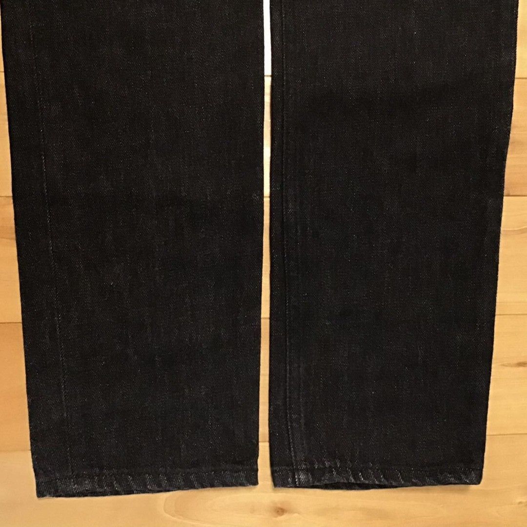 Bape BAPE APE HEAD logo black denim pants a bathing ape ★size M Size US 32 / EU 48 - 6 Thumbnail