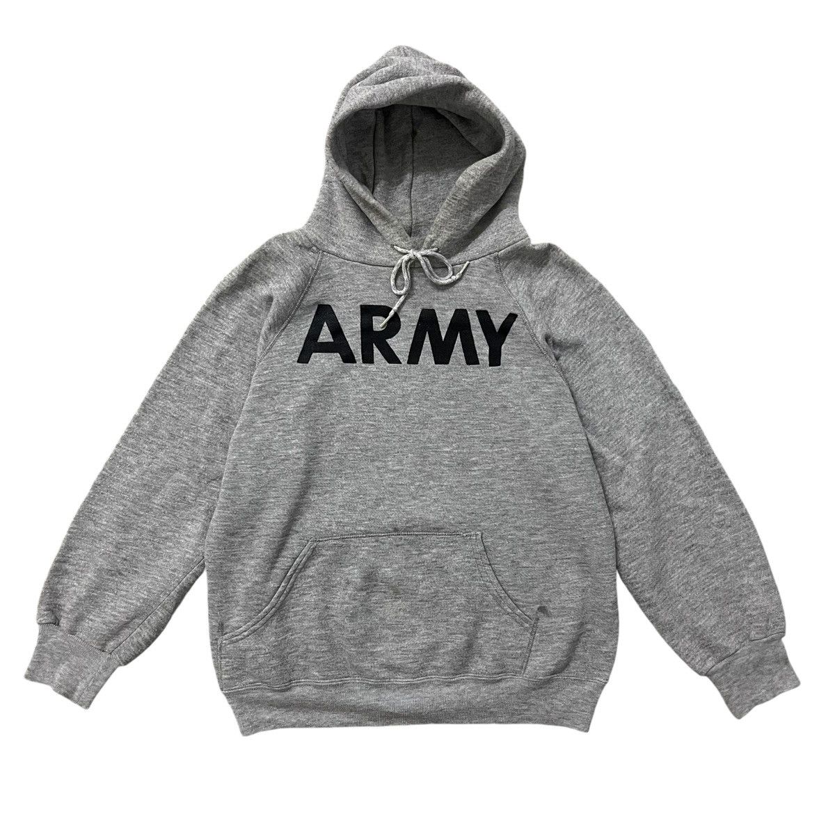 Vintage VINTAGE ARMY HOODIE Size US M / EU 48-50 / 2 - 1 Thumbnail