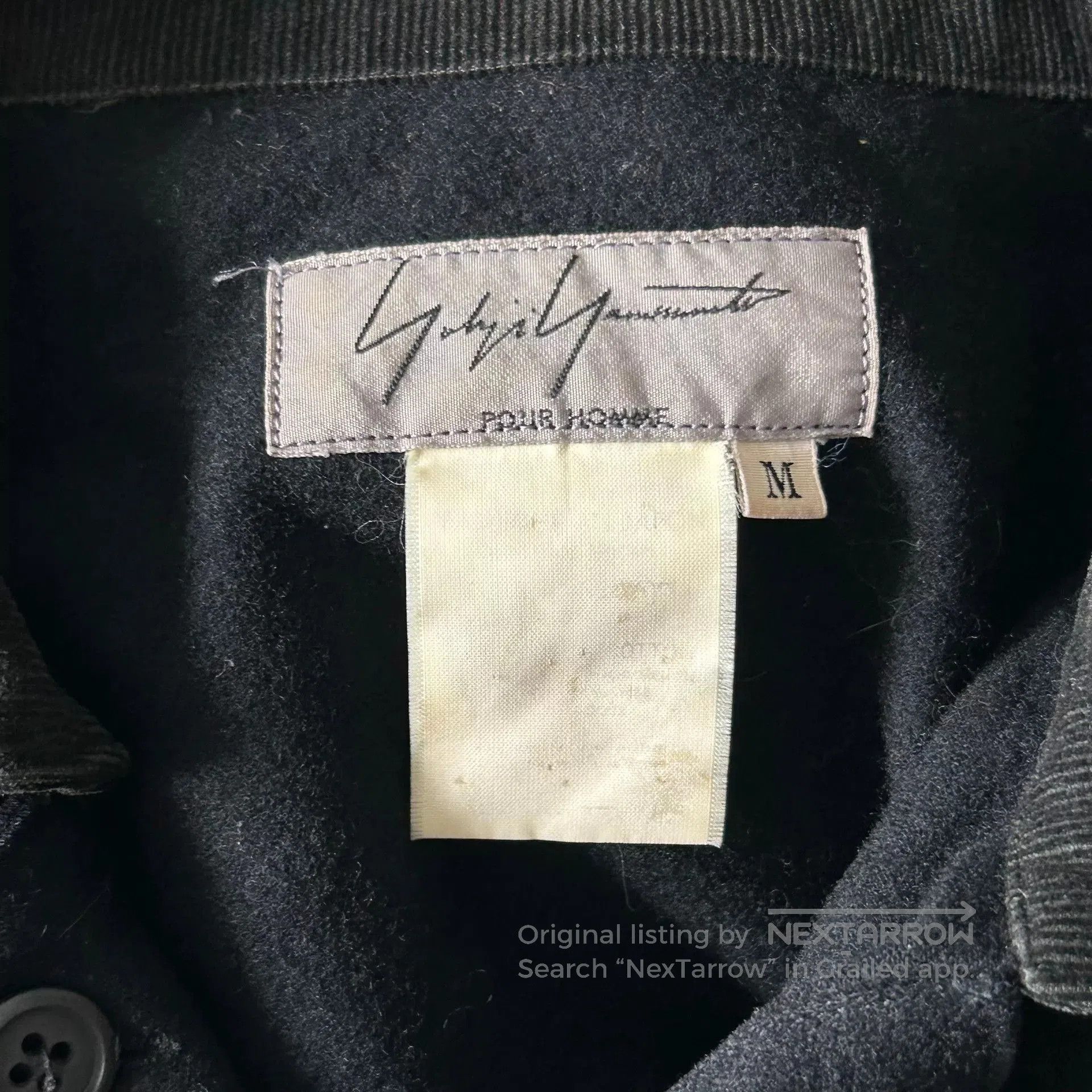 Yohji Yamamoto Yohji Yamamoto Wool Shirt with Unique Design. Size US M / EU 48-50 / 2 - 6 Thumbnail