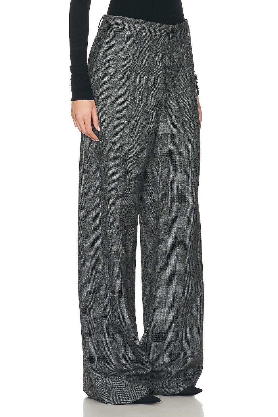 Balenciaga o1y0625 Casual Pant in Gray Size 28" / US 6 / IT 42 - 2 Thumbnail