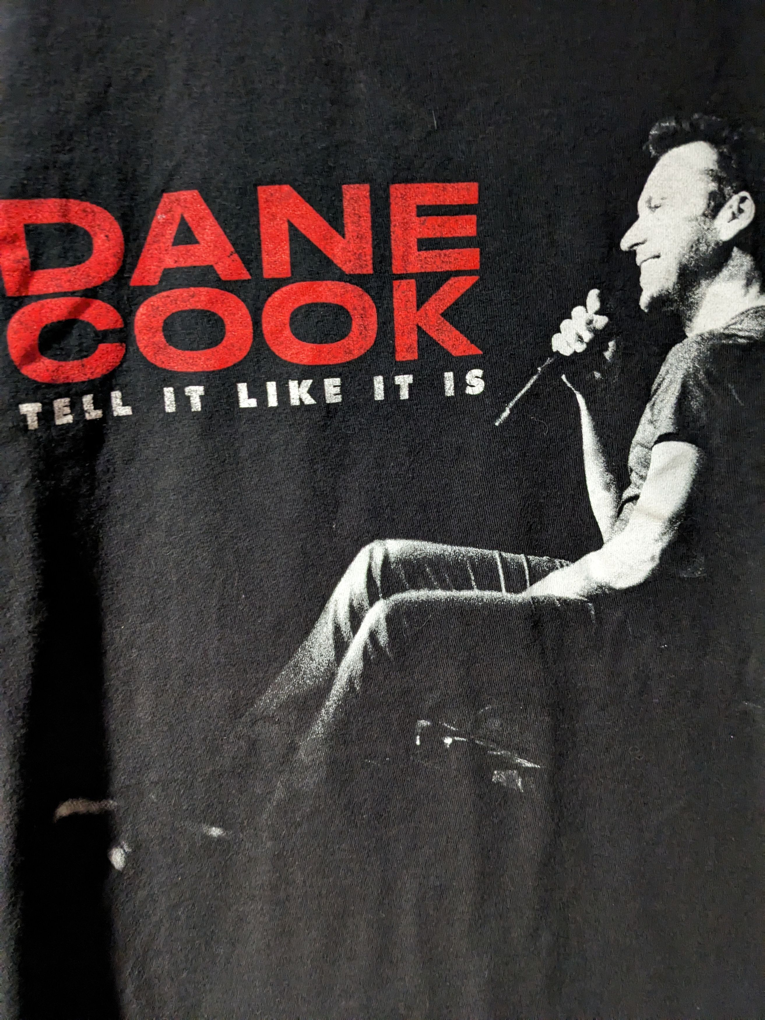 Designer Dane Cook Tell it Like It Is Comedy Show XX-Large T-Shirt Size US XXL / EU 58 / 5 - 2 Thumbnail