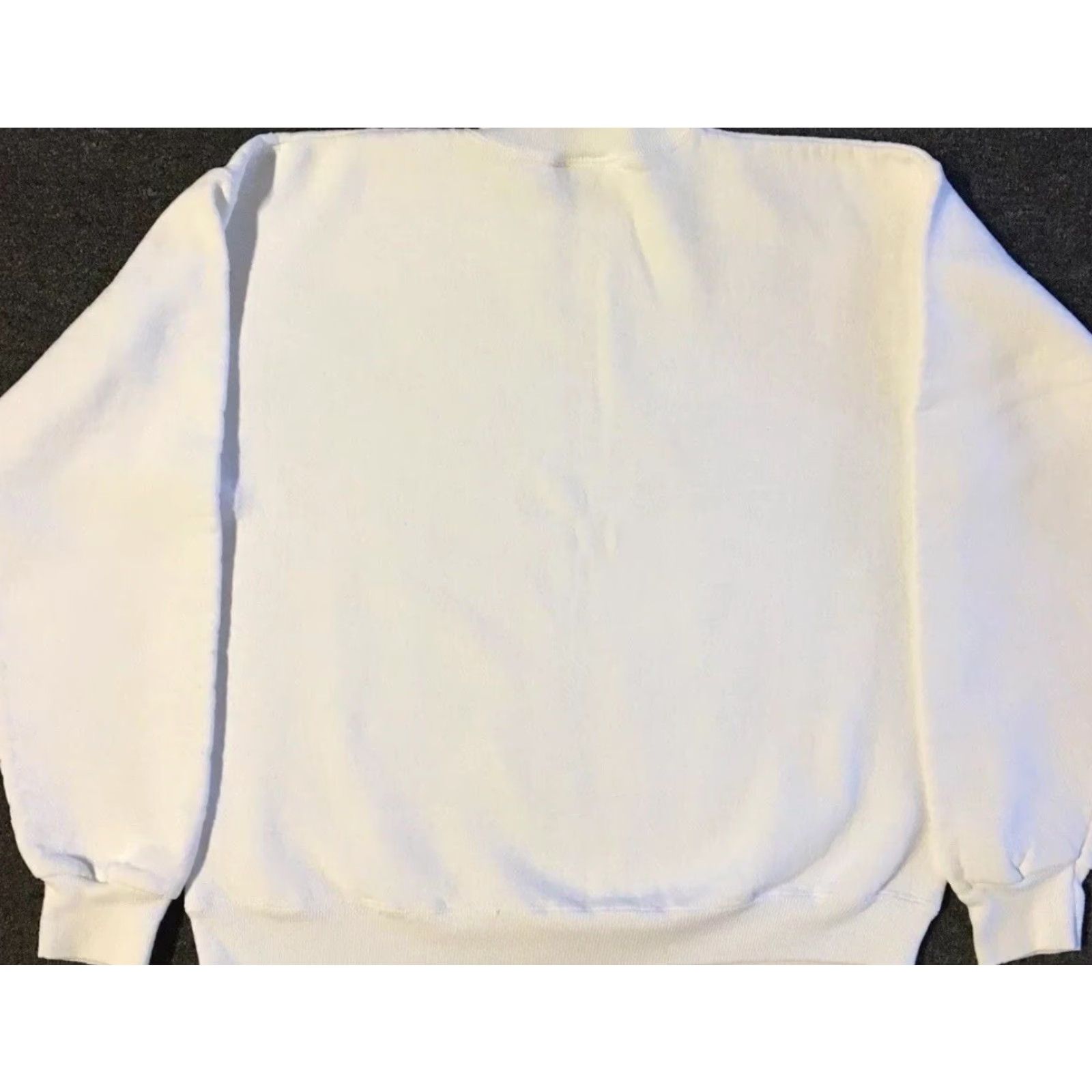 Lee VINTAGE LEE Boxy Sweatshirt 90s White XS Men Hoodie USA Military Biker Rock Surf Grunge PE Size US XS / EU 42 / 0 - 6 Thumbnail