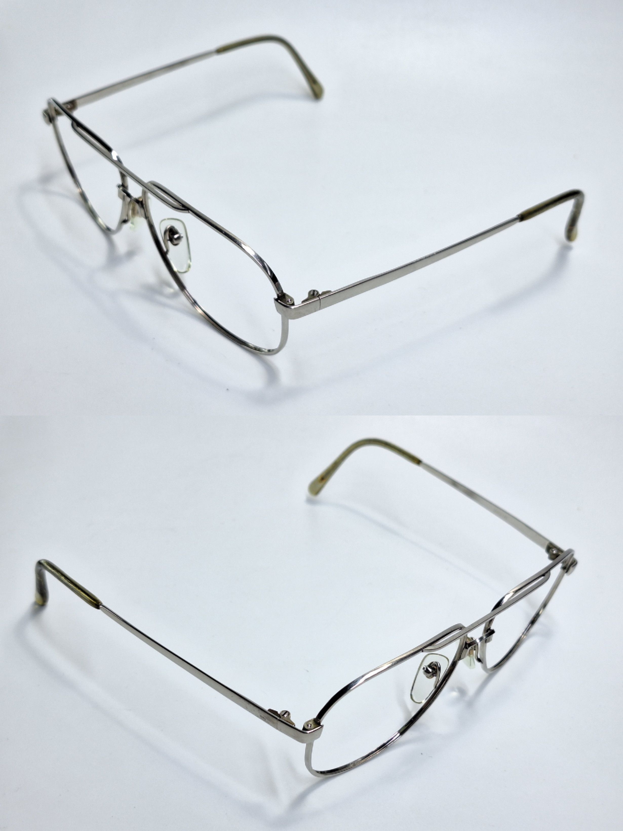 Nikon 90s Nikon FB623 Double Bridge Vintage Eyeglass Frame Size ONE SIZE - 4 Thumbnail