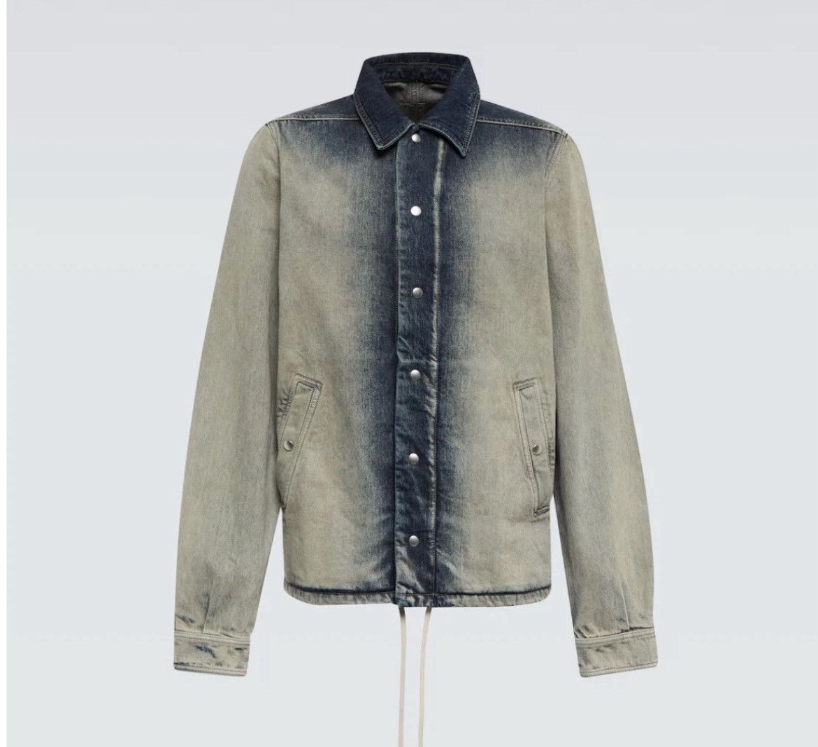 Rick Owens Drkshdw Rick Owens DRKSHDW Snap Front Jacket Size US L / EU 52-54 / 3 - 1 Thumbnail