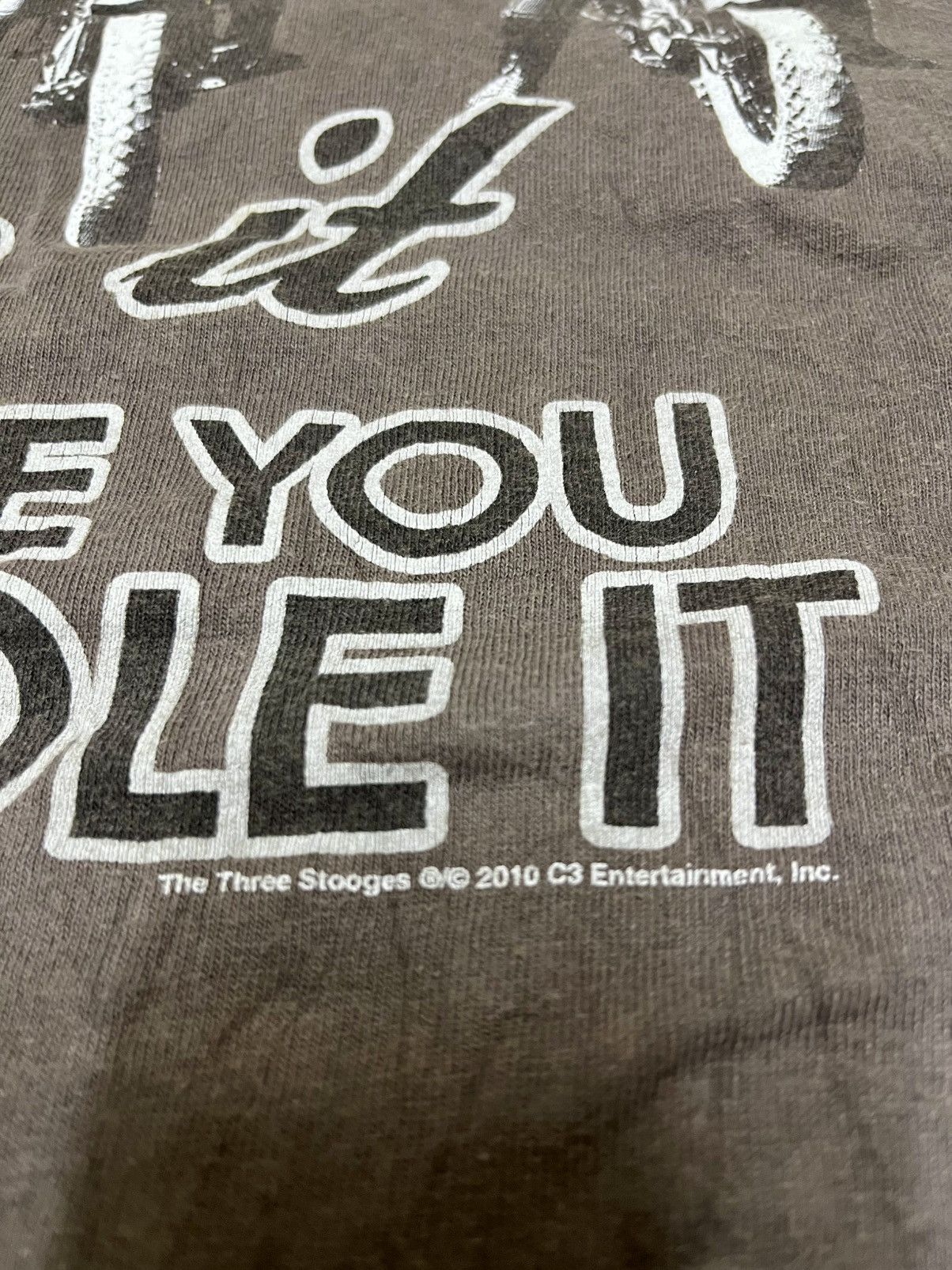 Vintage Vtg The Three Stooges Movie Shirt Size US XXL / EU 58 / 5 - 3 Thumbnail