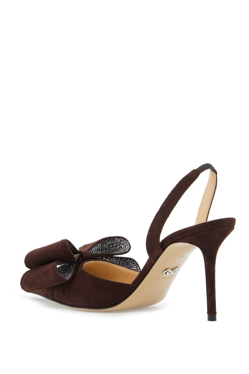 MACH & MACH o1s22i1n0125 Slingback Pumps in Brown Size US 8 / IT 38 - 3 Thumbnail