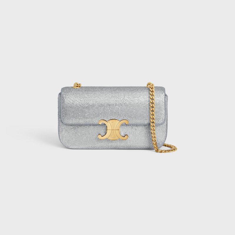Celine o1w1db10326 115203FFC Size : OS / Shoulder Bag in Silver Size ONE SIZE - 1 Thumbnail