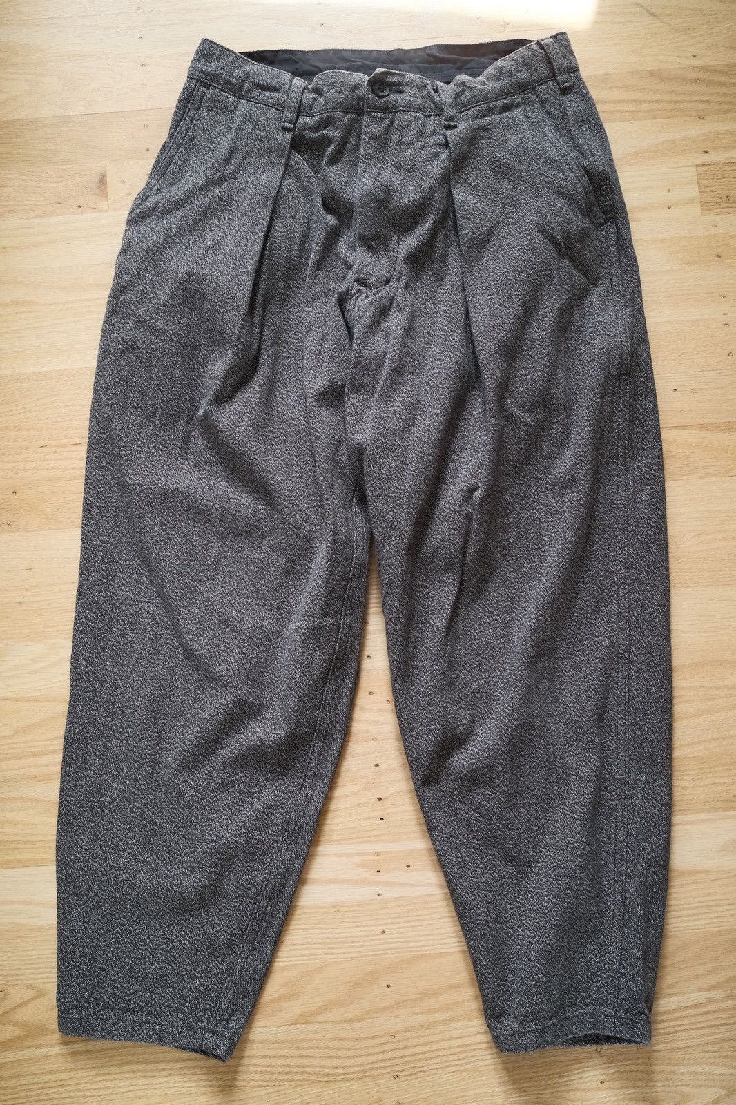 image of Monitaly Riding Pants Salt & Pepper in Grey, Men's (Size 32)