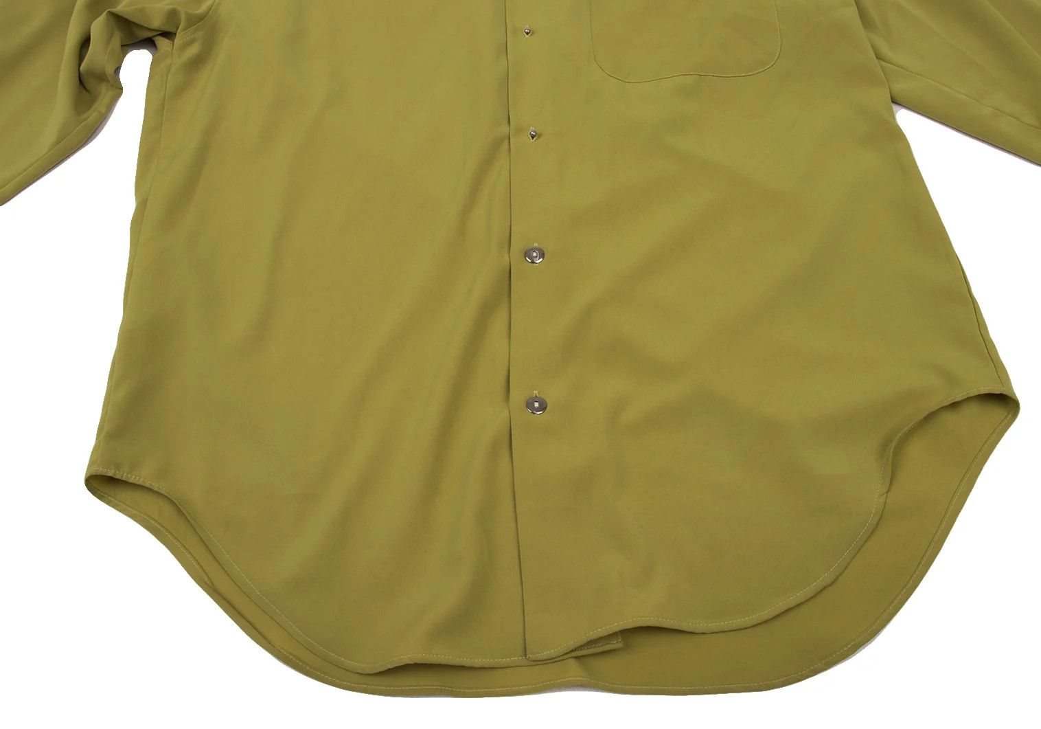 Jean Paul Gaultier Junior Gaultier Decorative Button Polo Shirt Mustard Brown Size US M / EU 48-50 / 2 - 13 Thumbnail