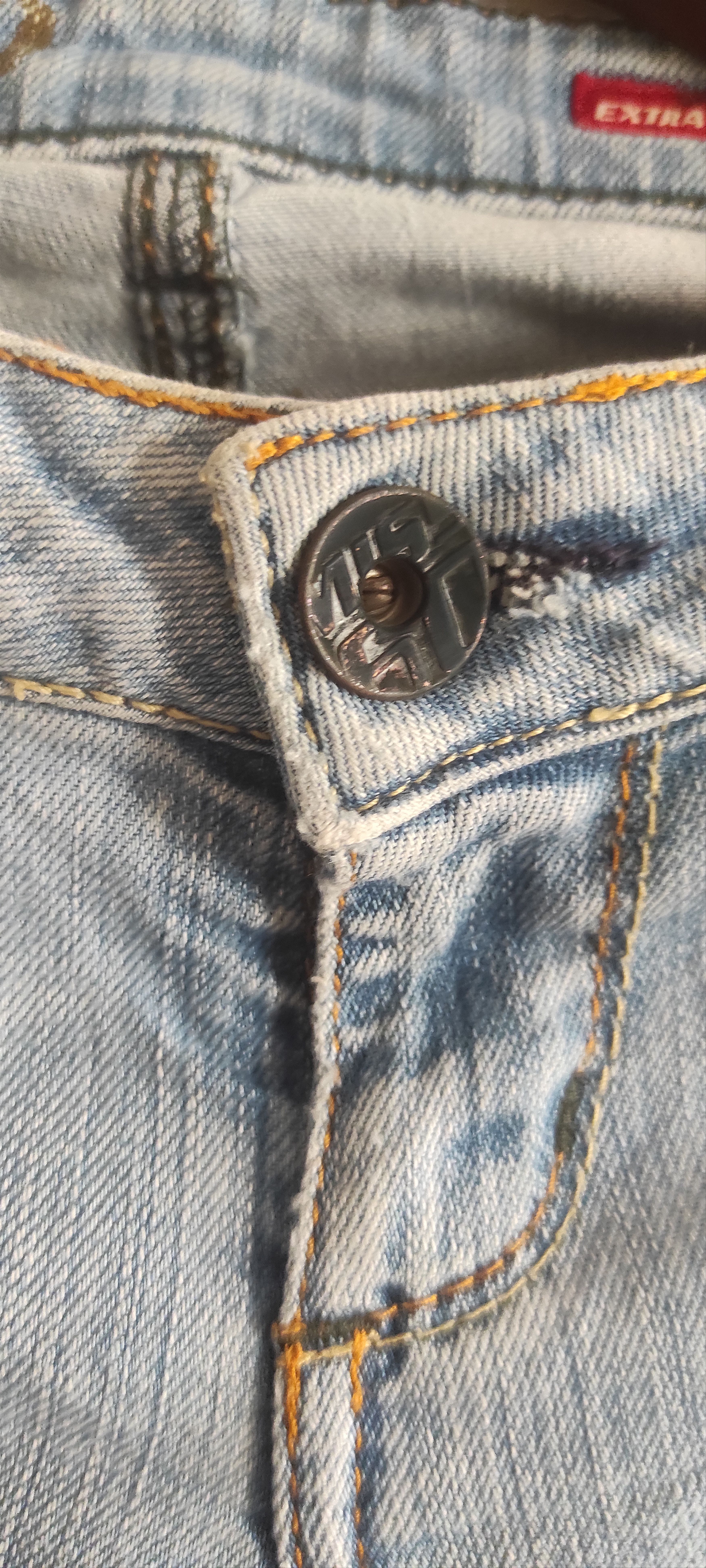 Miss SIxty Vintage Y2K Ultra Low Rise Stretch Bootcut Jeans