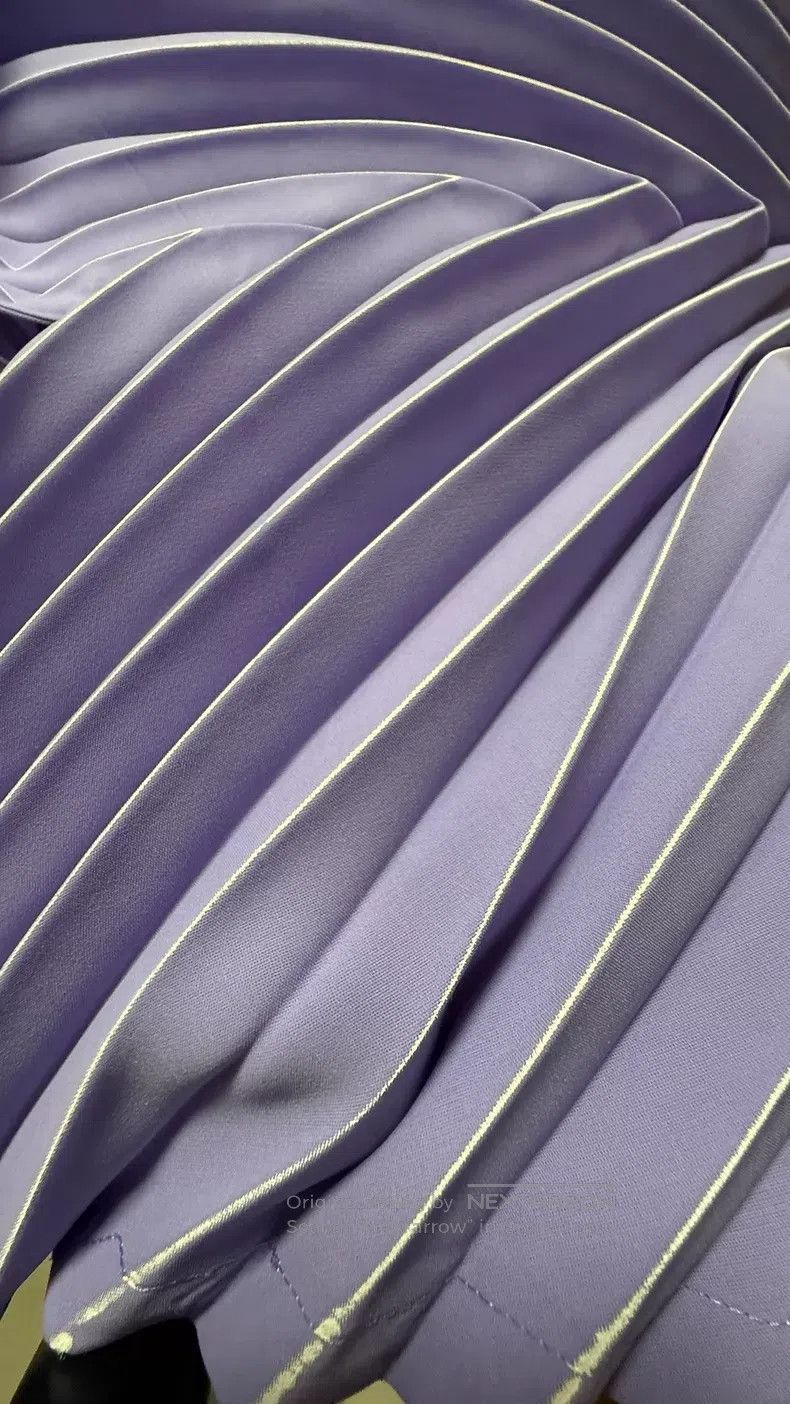 Issey Miyake Issey Miyake size:1 Styling Pants Purple Size 22" - 4 Thumbnail