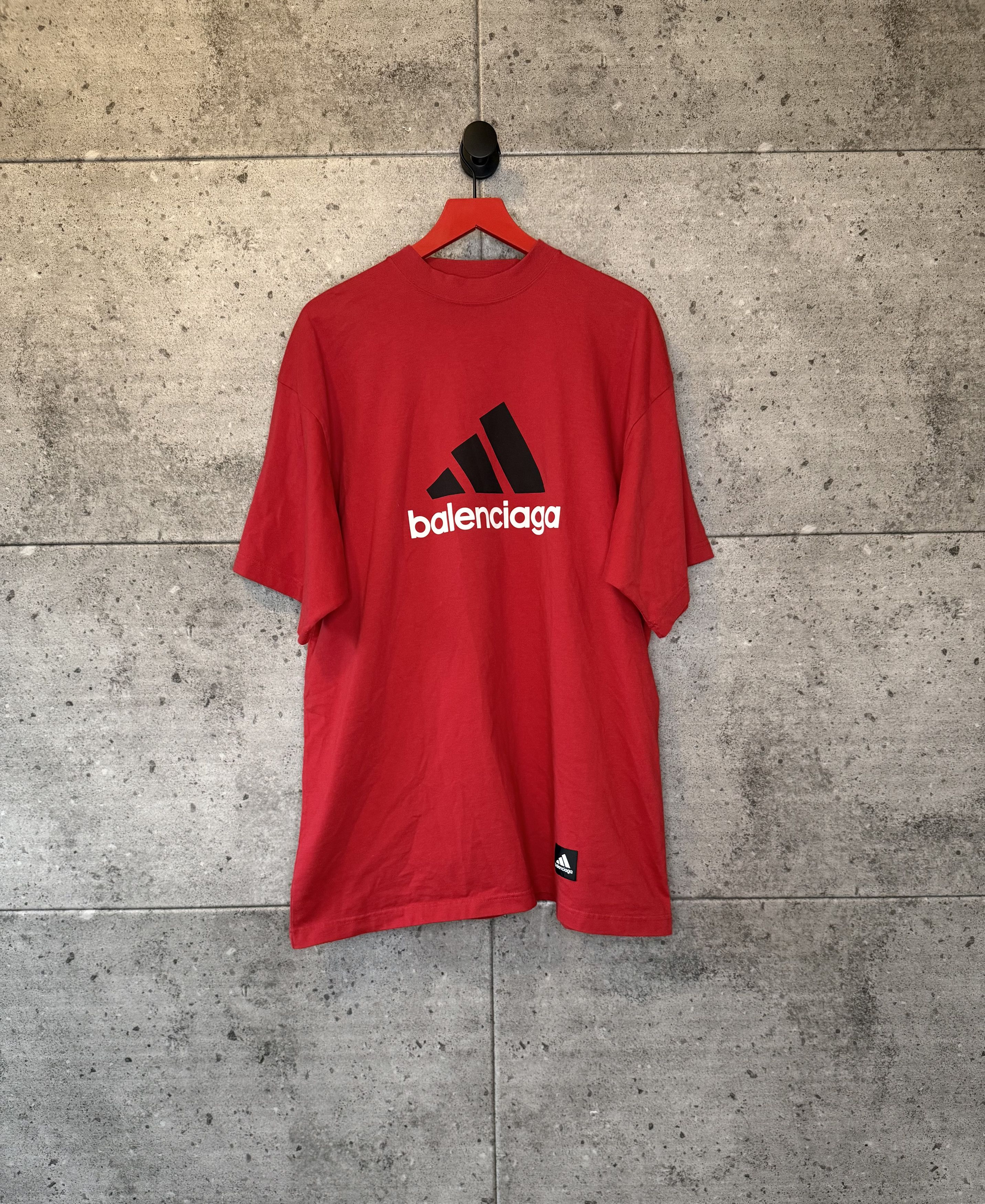 Adidas × Balenciaga Balenciaga Adidas oversized t shirt