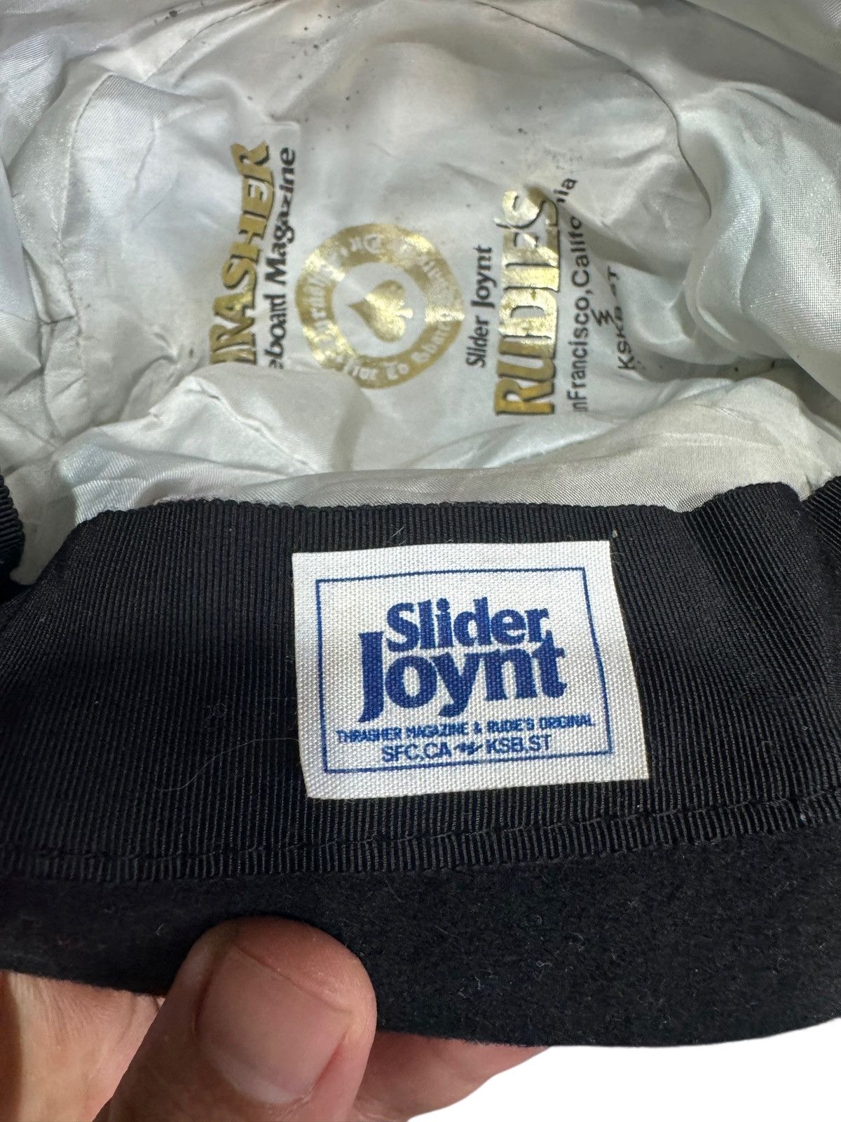 Thrasher VINTAGE THRASHER SLIDER JOYNT RUDIES HAT Size ONE SIZE - 4 Thumbnail