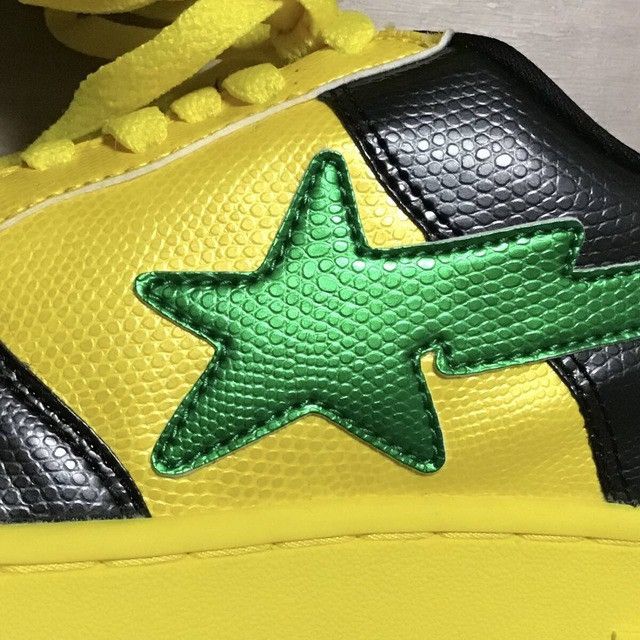 Bape × Nigo Snake BAPE STA sneakers Jamaica color a bathing ape NIGO Size US 8 / EU 41 - 7 Thumbnail