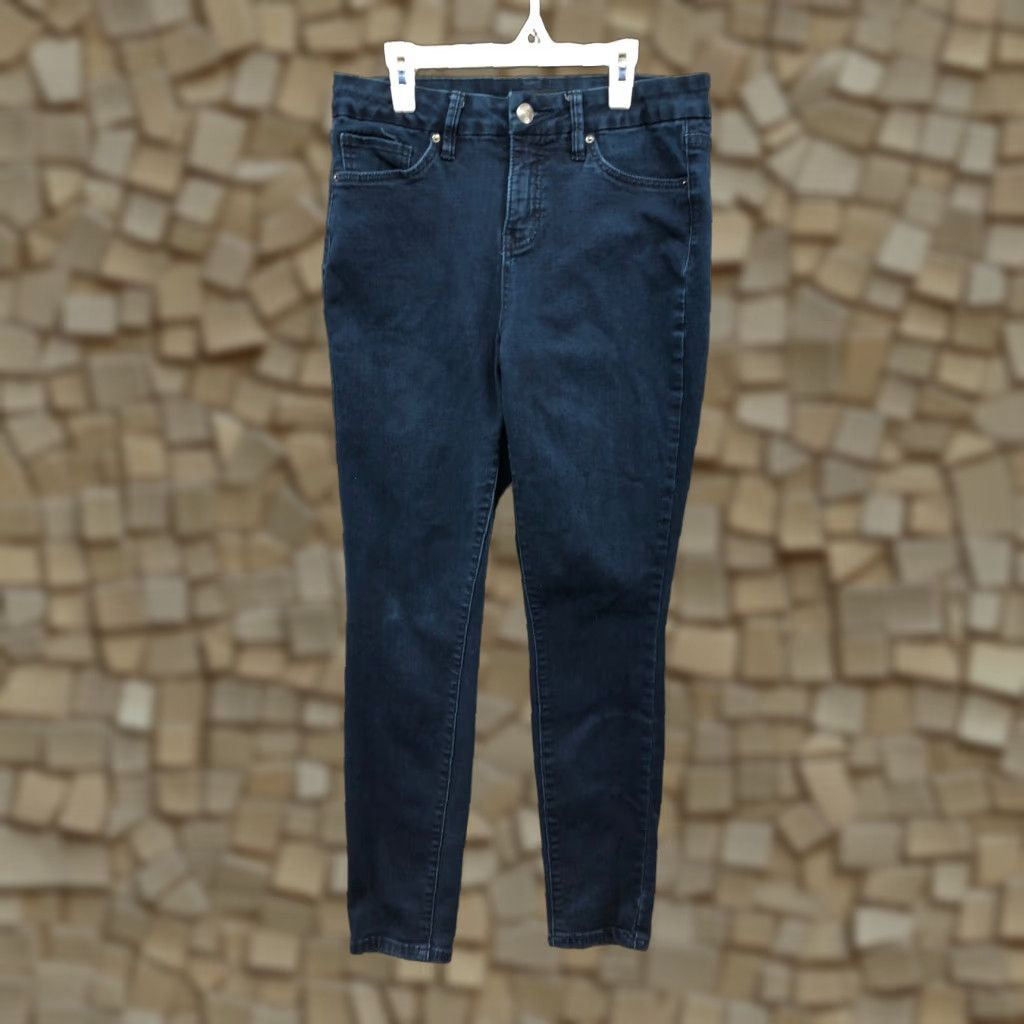 Denime Royalty for Me Jeans Womens Size 6 Mid Rise Denim Skinny Blue Size 28" / US 6 / IT 42 - 1 Thumbnail