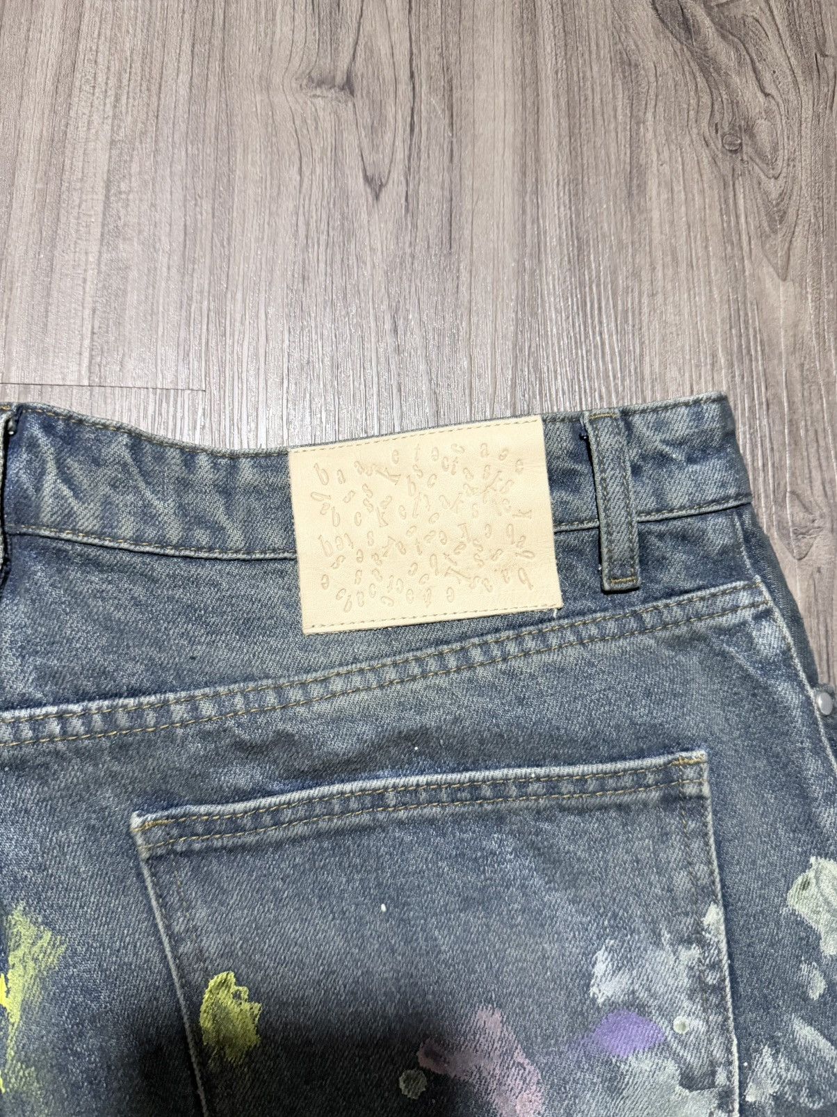 basketcase gallery Basketcase Gallery Lax Baggy Paint Splatter Jeans Size US 36 / EU 52 - 6 Thumbnail
