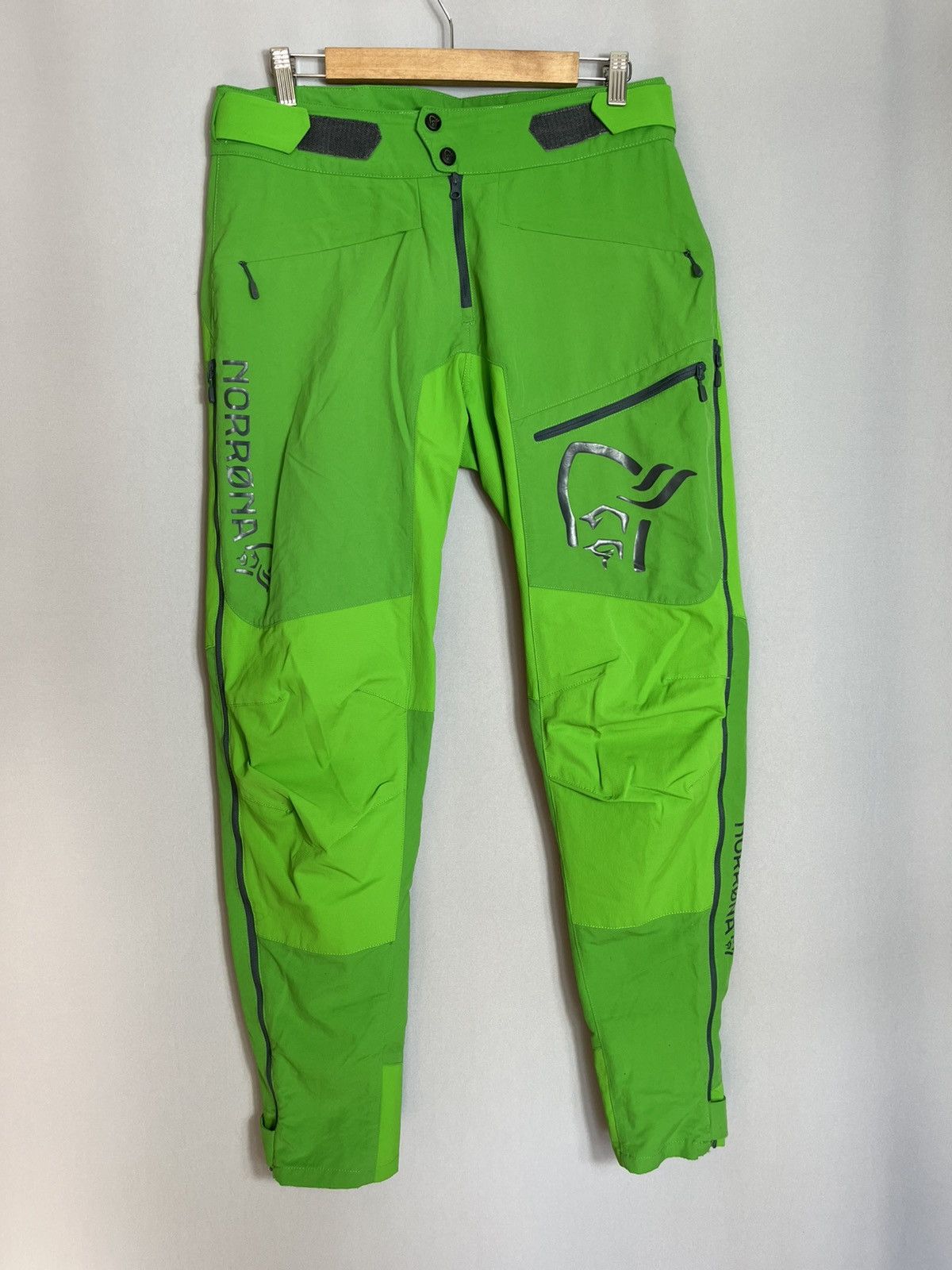 Norrona Fjora Flex1 Pants Mens Green Hiking Sportswear