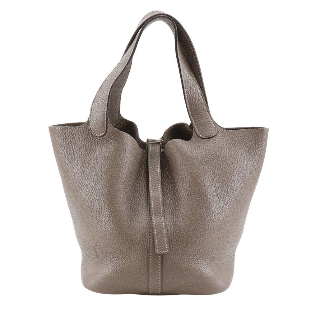 Hermes Hermes Hermes Picotin MM Taurillon Clemence Handbag Leather Handbag Stamp I (2005) DUTY FREE for USA Size ONE SIZE - 1 Thumbnail