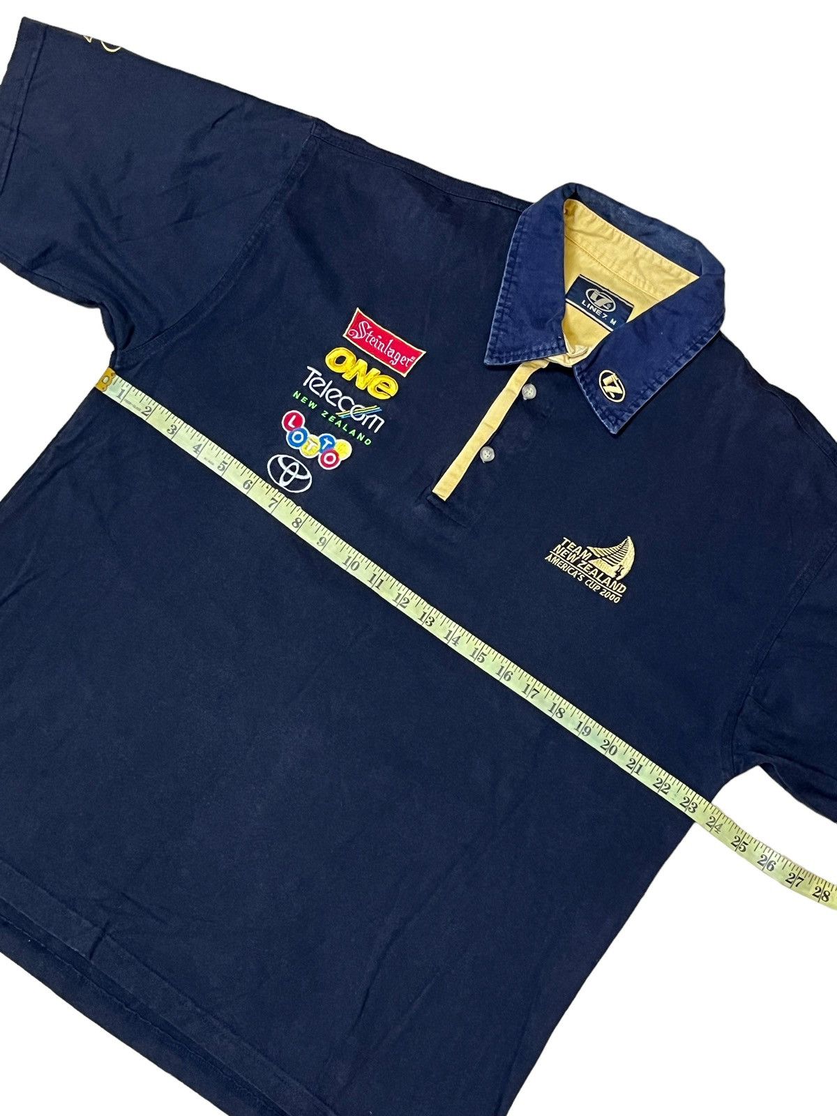 Vintage VINTAGE 2000 LINE7 NEW ZEALAND YACHT AMERICA CUP POLO SHIRT Size US L / EU 52-54 / 3 - 9 Thumbnail