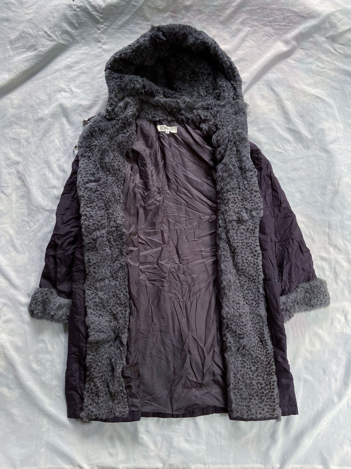 Japanese Brand JAPANESE COPAIN LEOPARD JET FAUX FUR PARKA JACKET Size US XXL / EU 58 / 5 - 2 Thumbnail