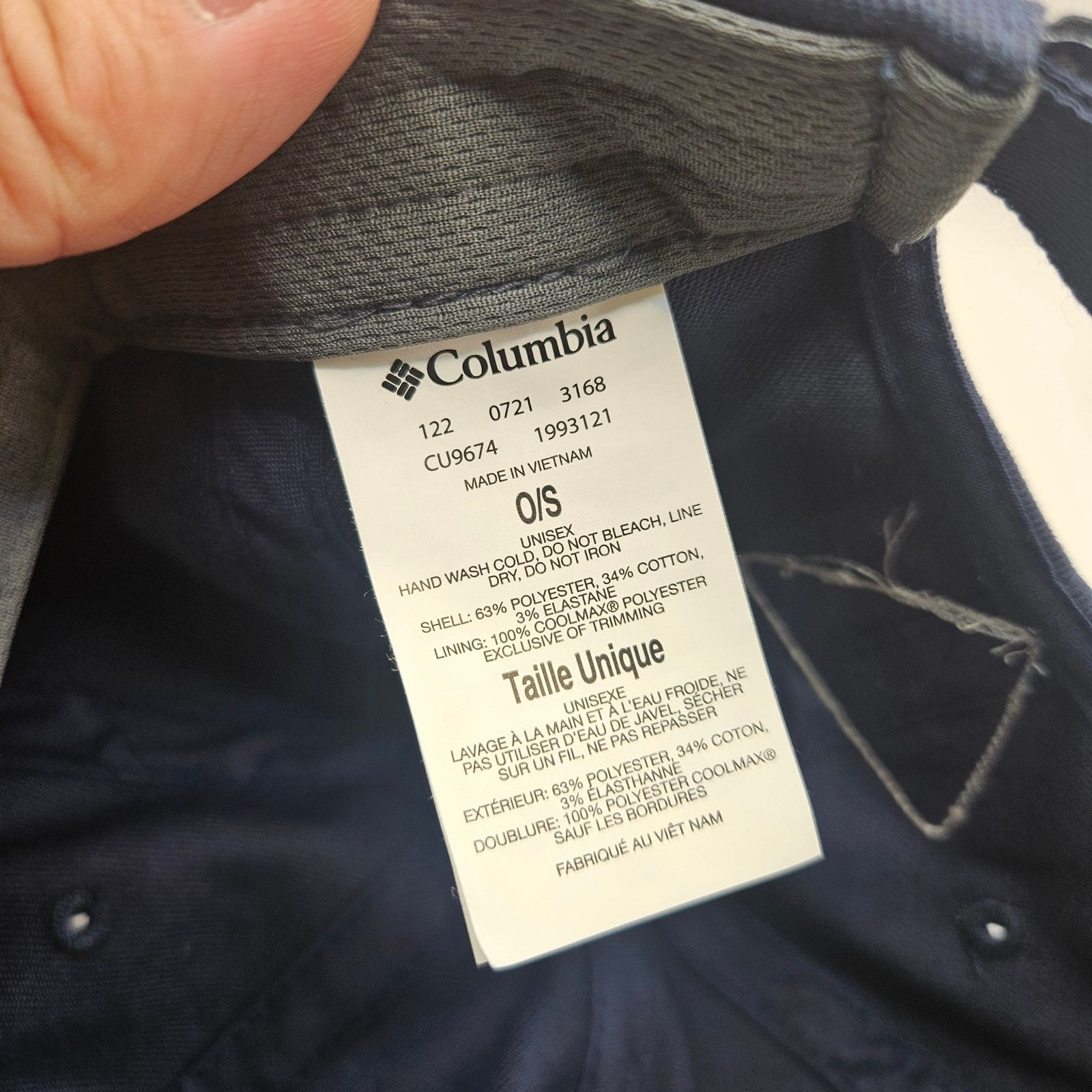 Columbia COLUMBIA PFG OSFM BONEHEAD DAD CAP MARINE BLUE NWT UPF50 Size ONE SIZE - 7 Thumbnail