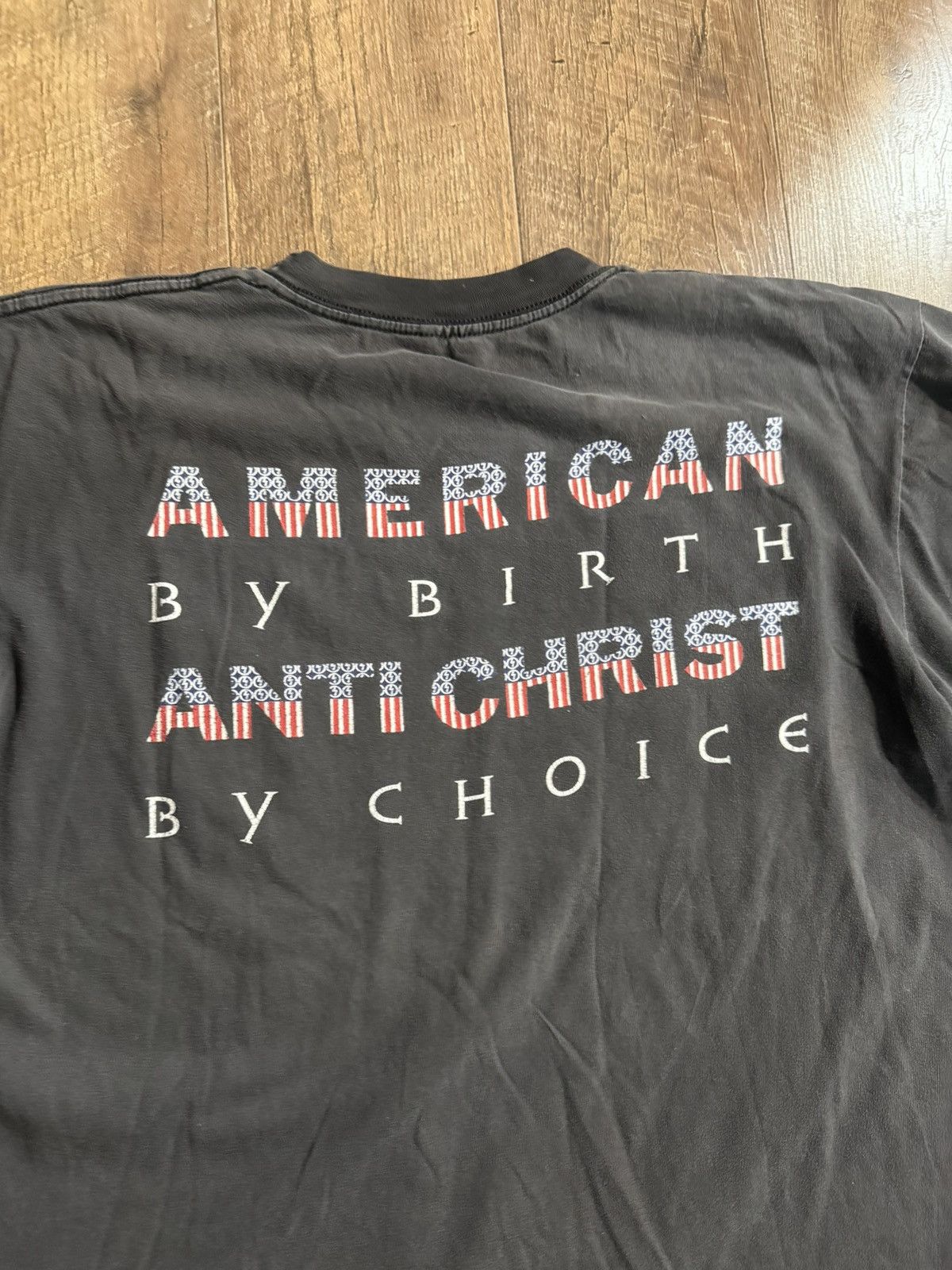 Marilyn Manson Marilyn Manson American Antichrist Vintage Tshirt Size US L / EU 52-54 / 3 - 4 Thumbnail