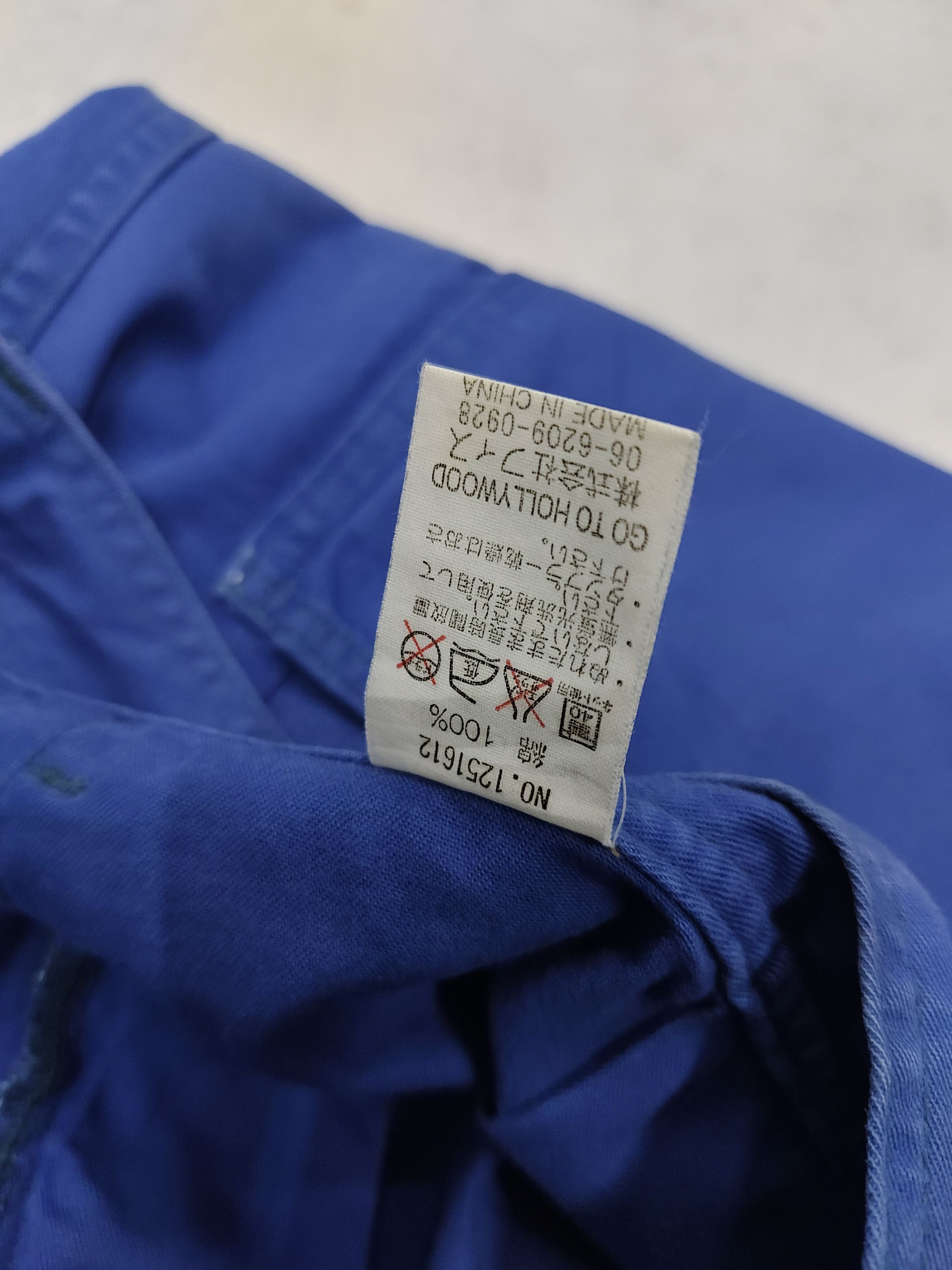 Japanese Brand Go to Hollywood Asymmetrical Pleated Wide Utility Work Pants Size US 30 / EU 46 - 6 Thumbnail