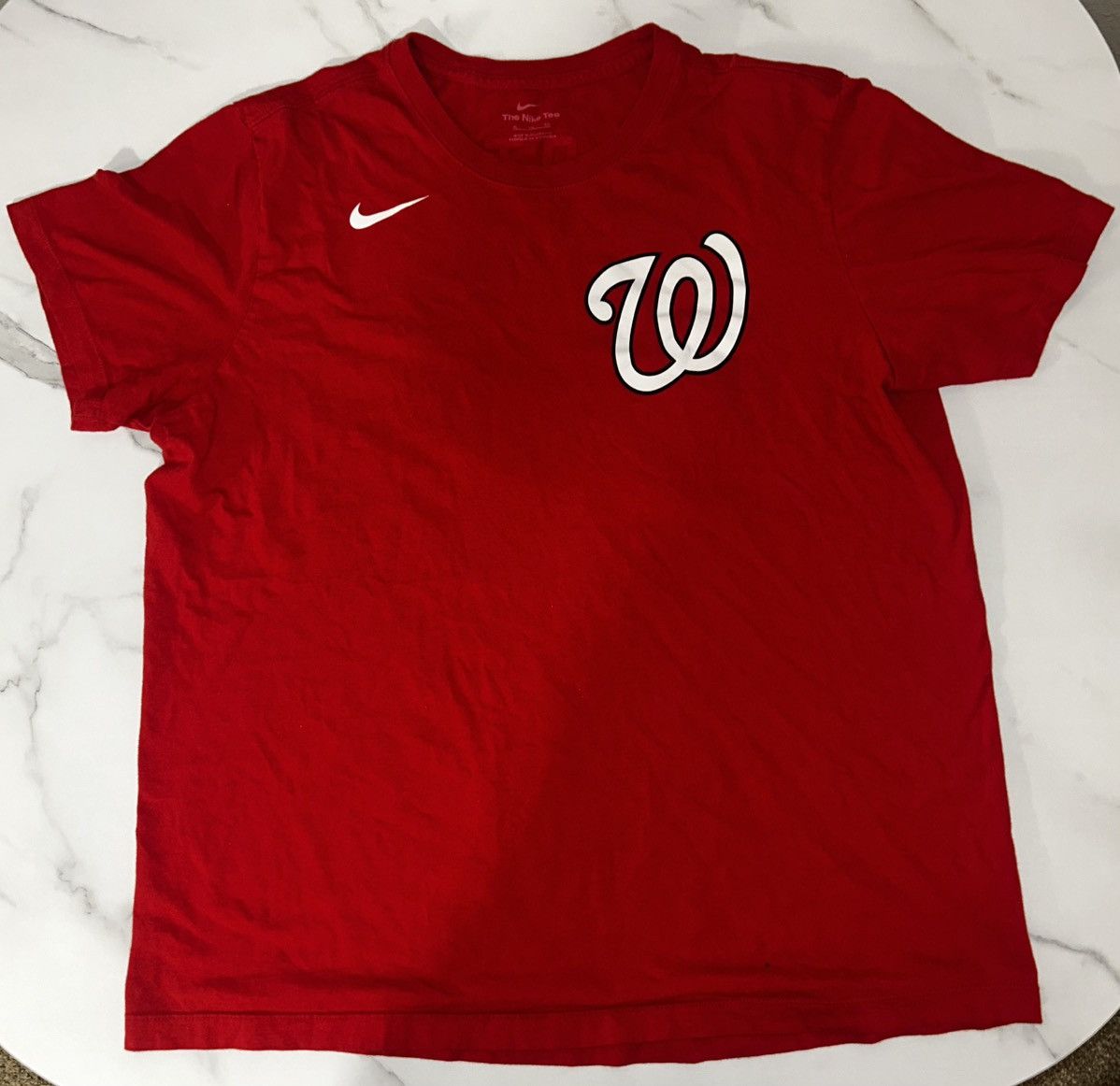 Nike Red Nike Shirt Size US L / EU 52-54 / 3 - 1 Thumbnail