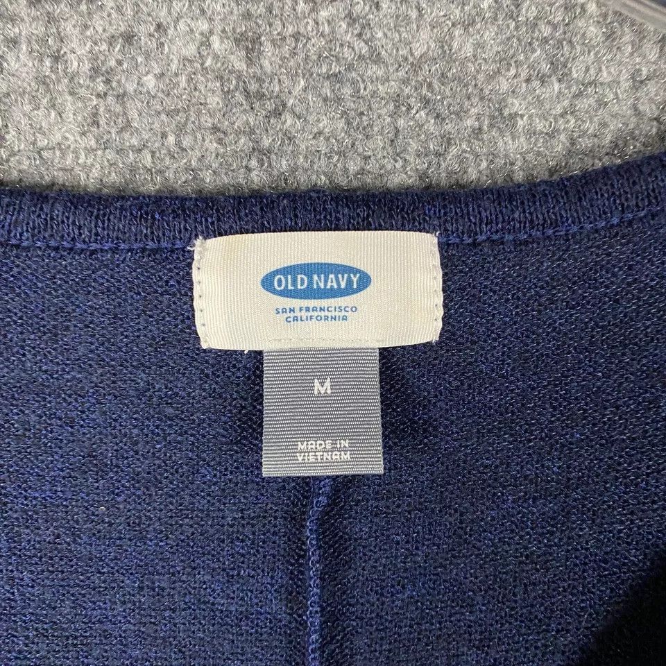 Old Navy Old Navy Blouse Women's Long Sleeve Navy Blue Adults M Size M / US 6-8 / IT 42-44 - 3 Thumbnail
