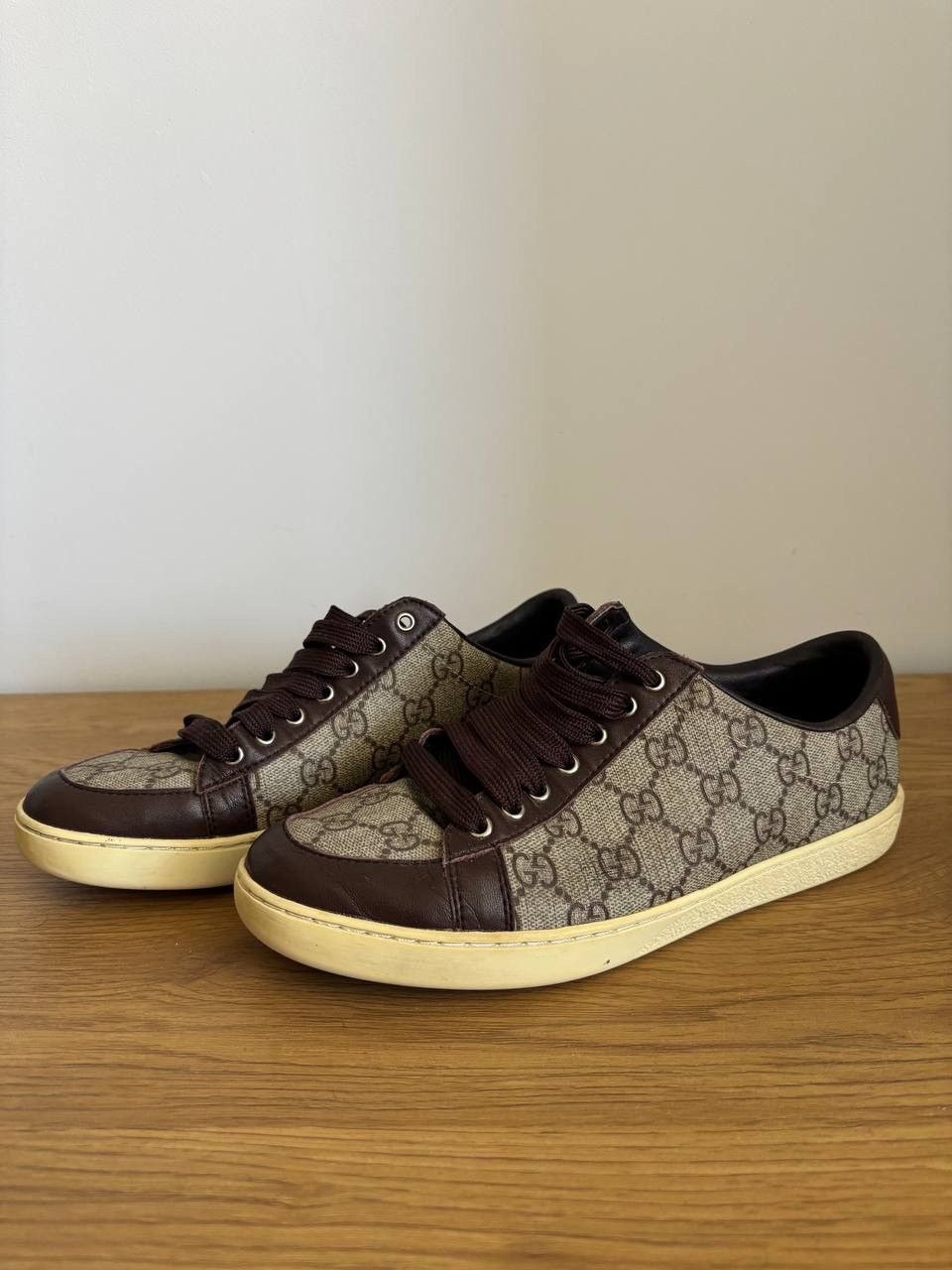 Gucci Gucci Sneakers Low Top Monogram Size US 7 / EU 40 - 1 Thumbnail