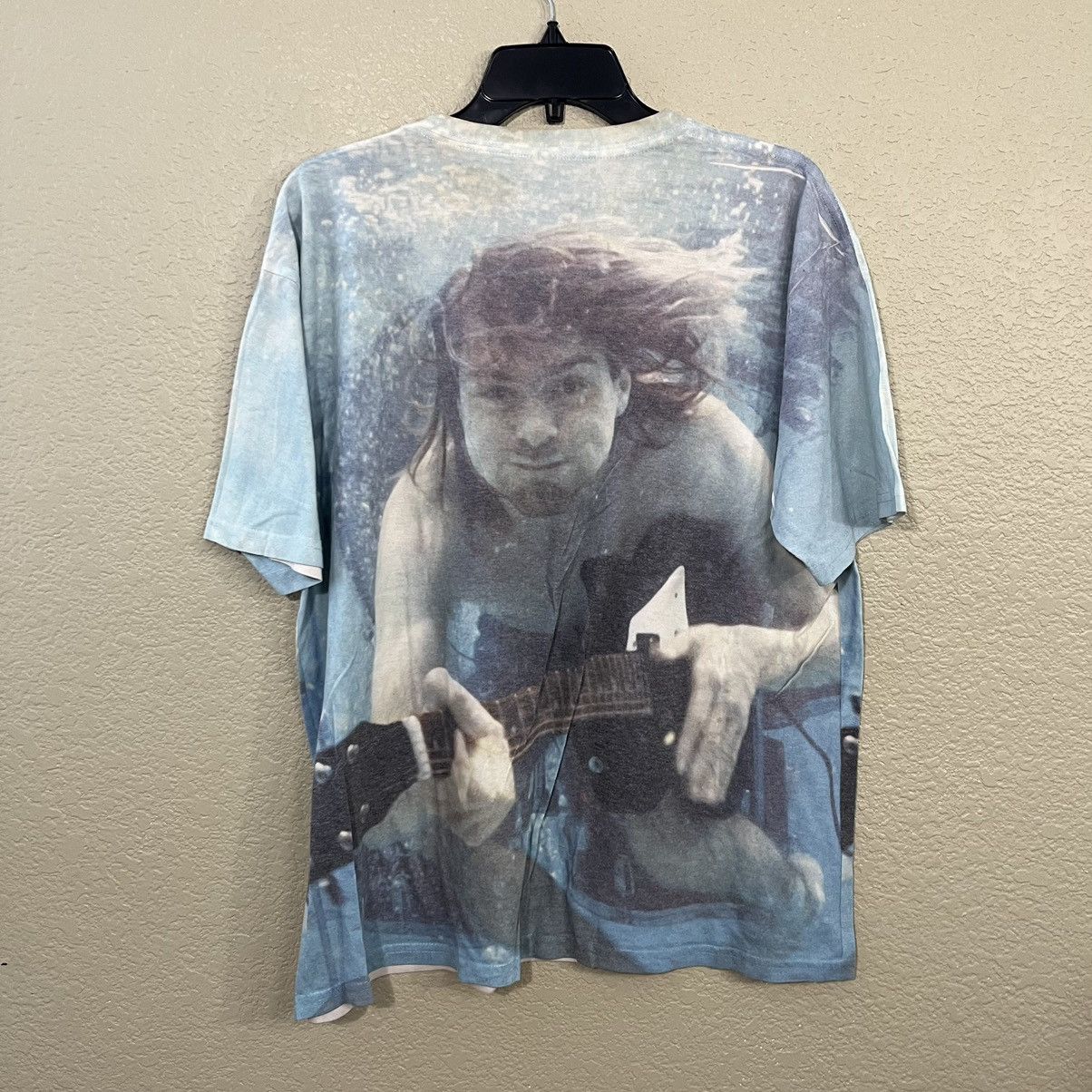 Vintage Vintage Kurt Cobain All Over Print T-shirt XL Size US XL / EU 56 / 4 - 7 Thumbnail