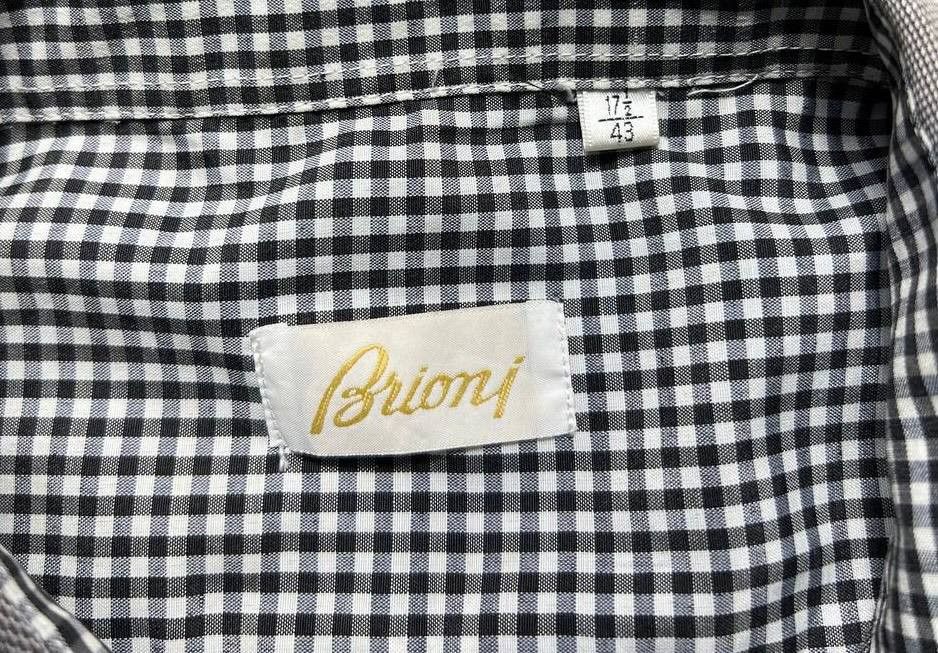 Brioni Brioni - Stripe Cotton Shirt Size US XL / EU 56 / 4 - 6 Thumbnail