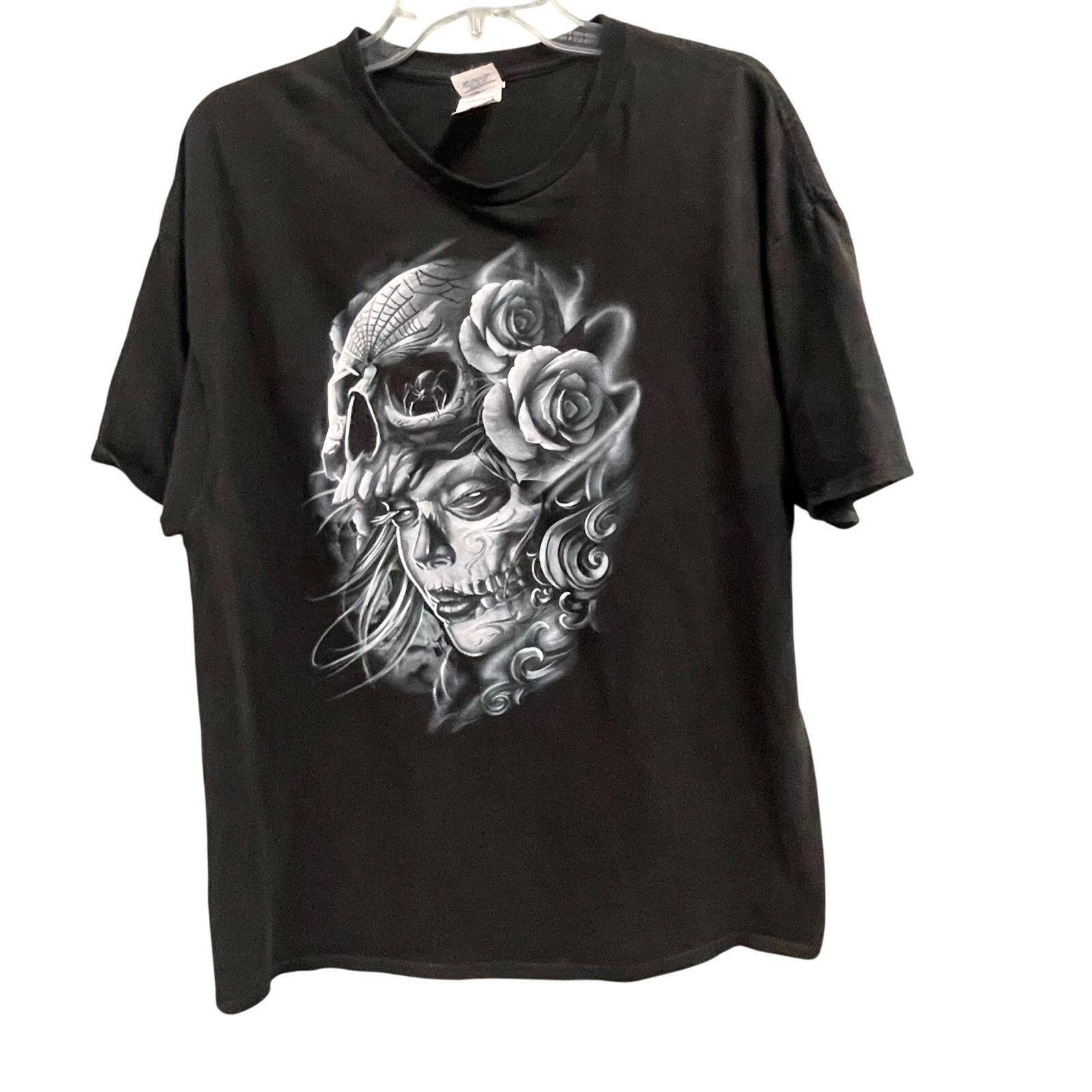 Vintage Vintage Graphic Print Shirt Mens Size XL Delta Pro Skull Size US XL / EU 56 / 4 - 1 Thumbnail