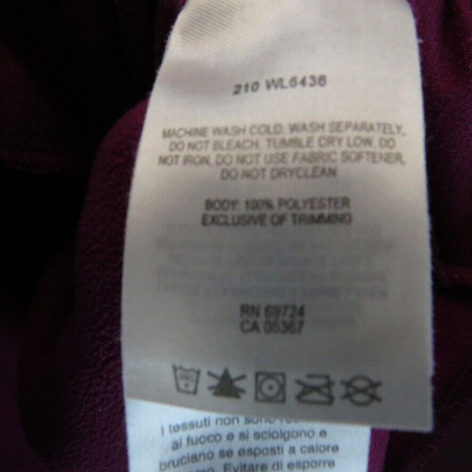 Columbia Columbia Full Zip Softshell Jacket Womens Medium Purple Size M / US 6-8 / IT 42-44 - 5 Thumbnail