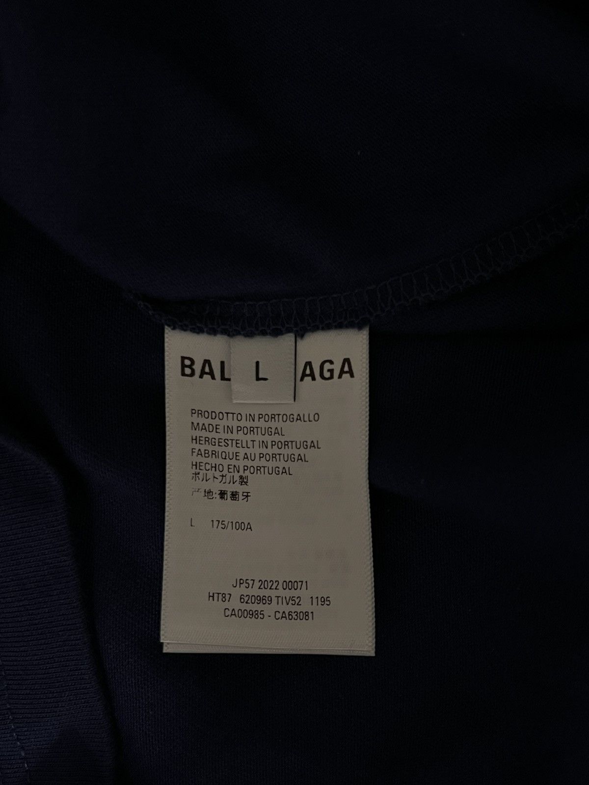 Balenciaga Political Campaign Oversized Logo-Print Cotton T-Shirt Size US L / EU 52-54 / 3 - 5 Thumbnail