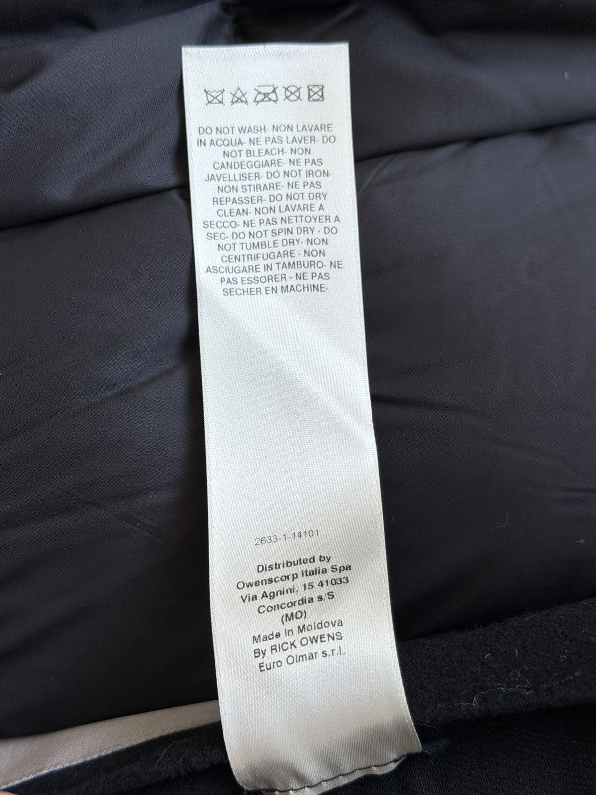 Rick Owens Rick Owens FW19 LARRY Runway Cropped Zionic down coat Size US S / EU 44-46 / 1 - 8 Thumbnail