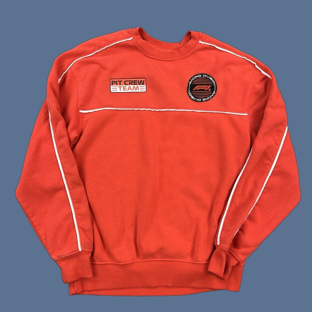 Vintage Formula 1 Sweatshirt Mens Small Red Embroidered Pit Crew Team F1 Size US S / EU 44-46 / 1 - 1 Thumbnail
