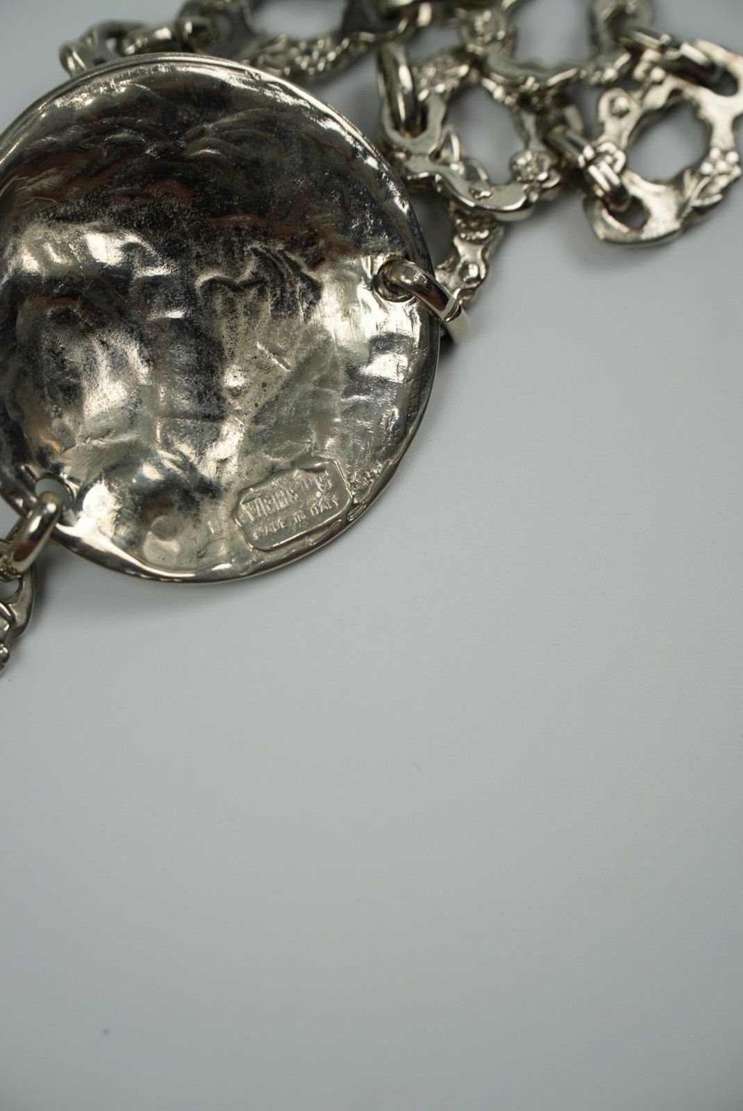 Versace Archive Versus Versace Silver Lion Head Body Jewelry Size ONE SIZE - 8 Thumbnail