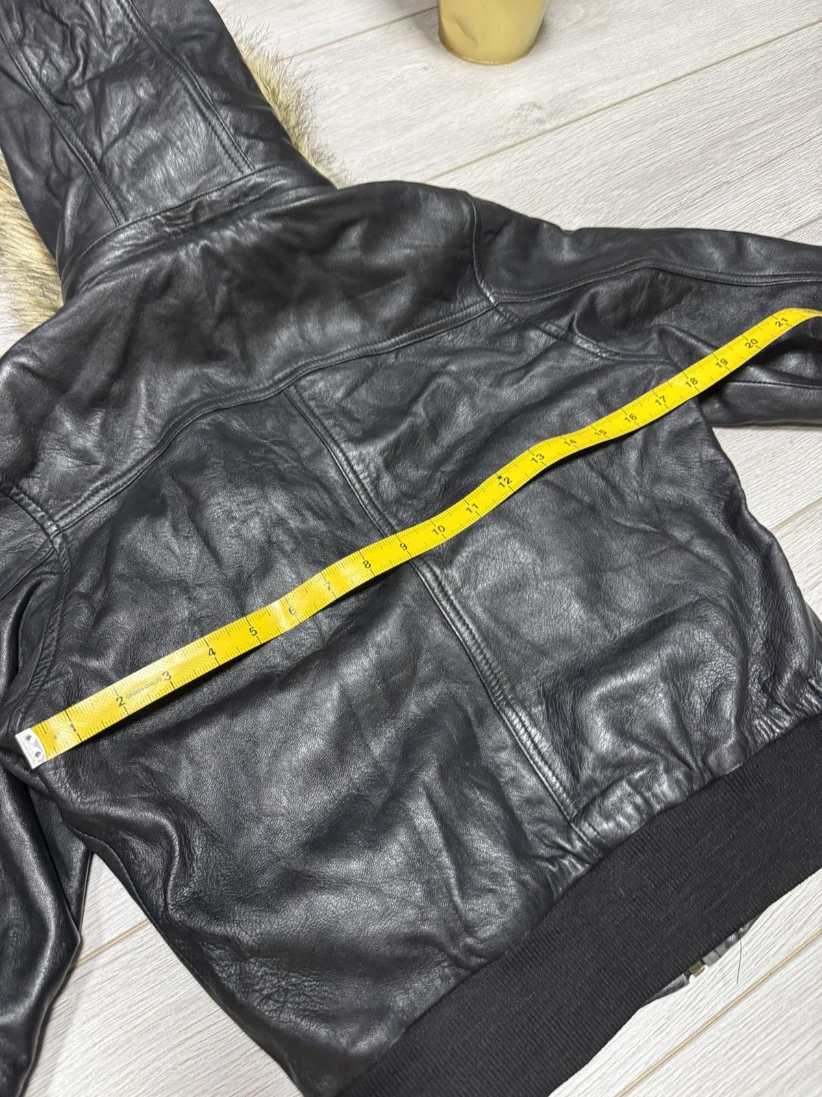 Genuine Leather Leather N2B bomber archive jacket vintage opium avant garde Size L / US 10 / IT 46 - 10 Thumbnail