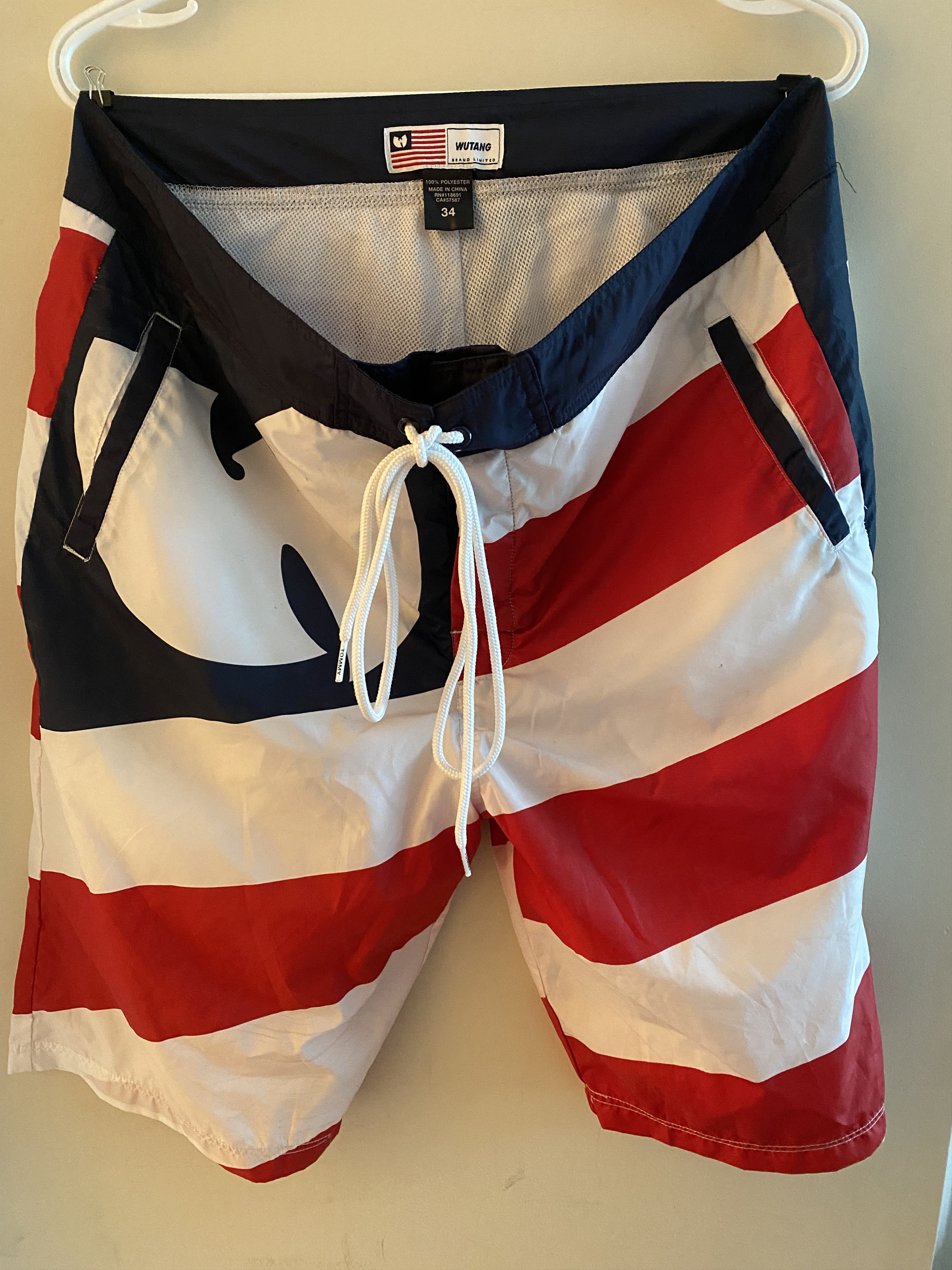 Wu Tang Clan Wu Tang America Swim Shorts | Grailed