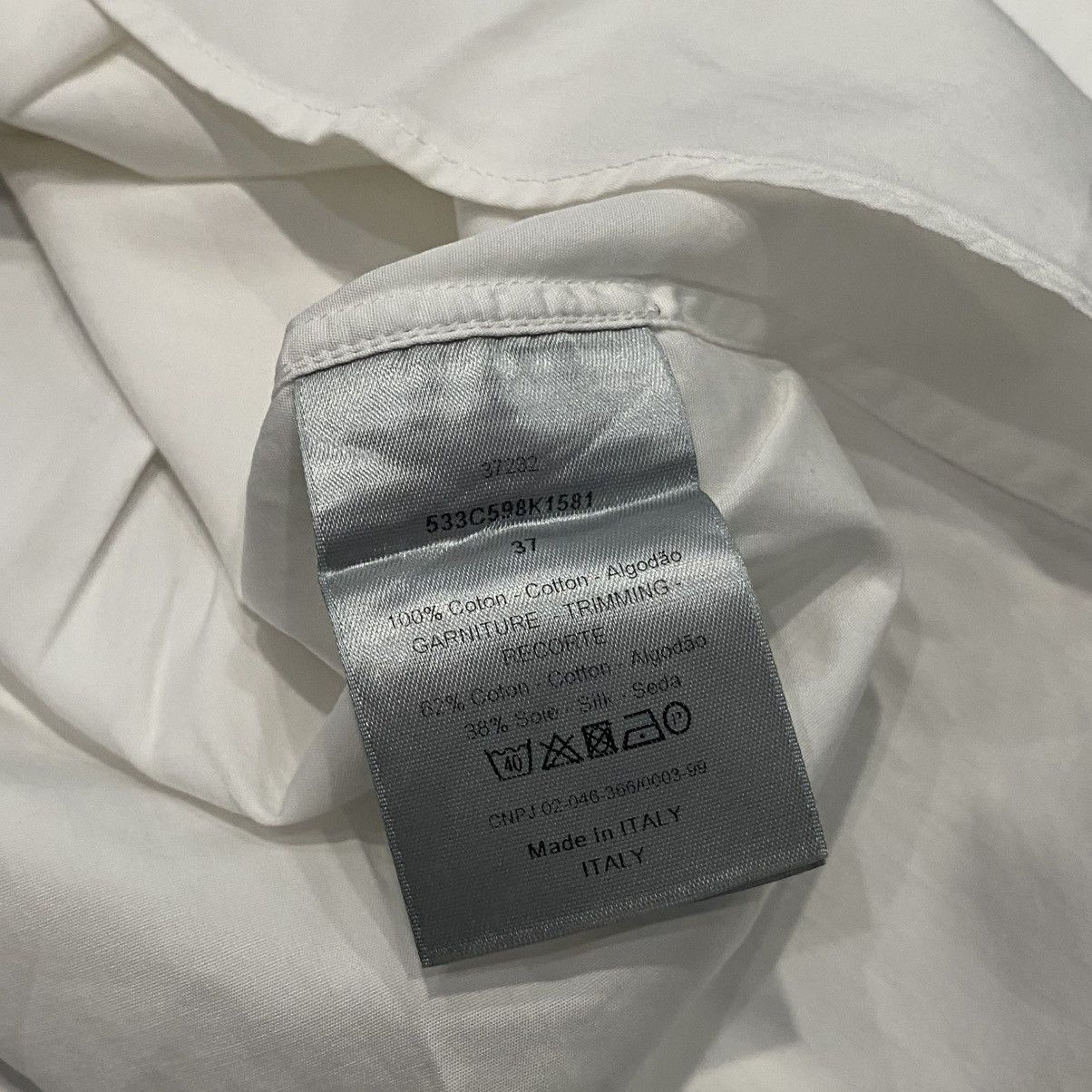 Dior Dior CD Shirt White Size US S / EU 44-46 / 1 - 2 Thumbnail