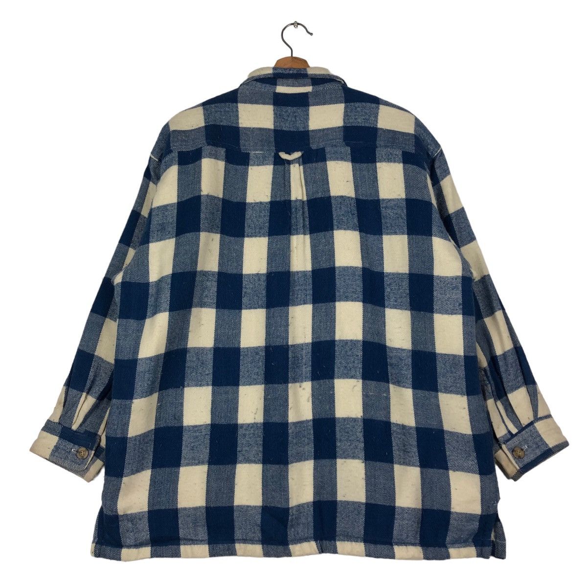 Flannel 🔥Vintage Work Flannel Jacket Uniqlo Issey Miyake Tartan Size US L / EU 52-54 / 3 - 8 Thumbnail