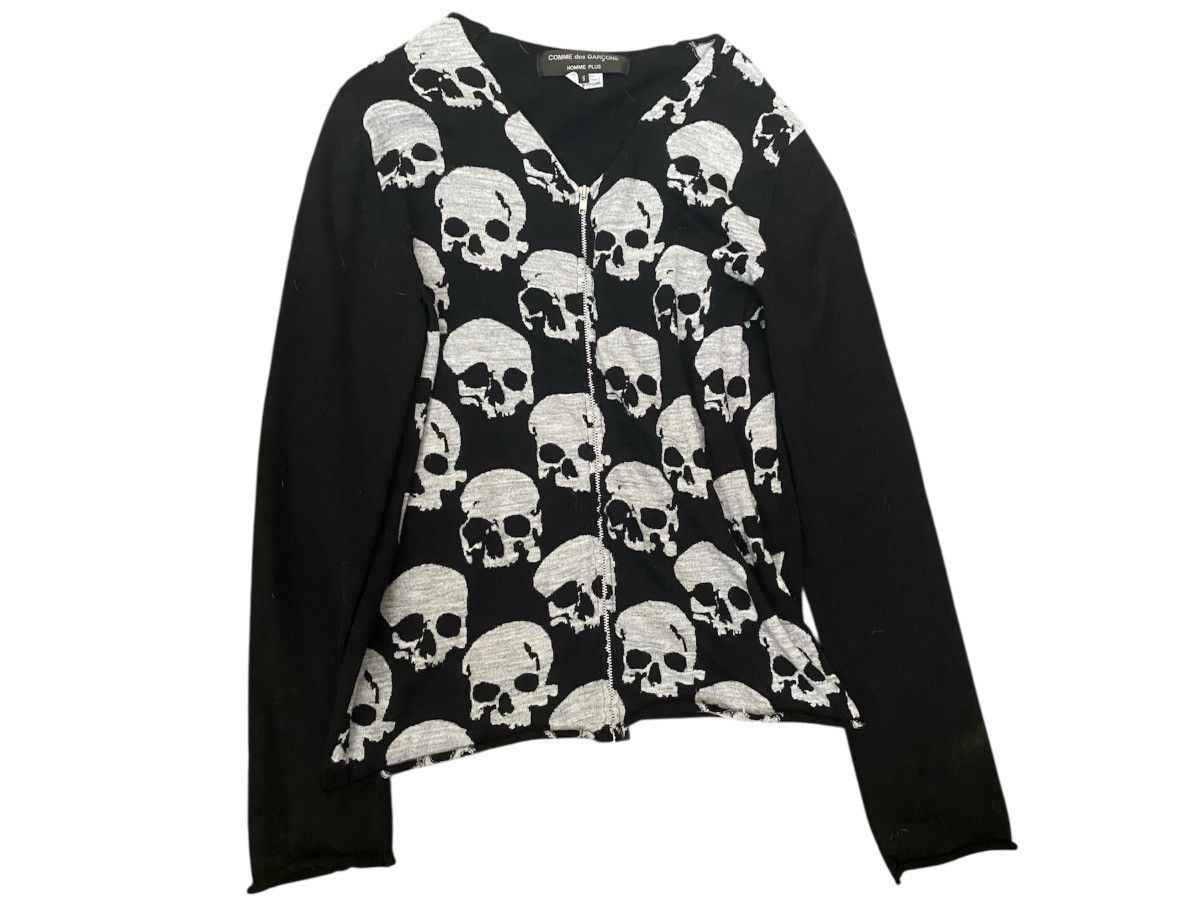 Comme des Garcons Skull of life cardigan Size US S / EU 44-46 / 1 - 1 Thumbnail